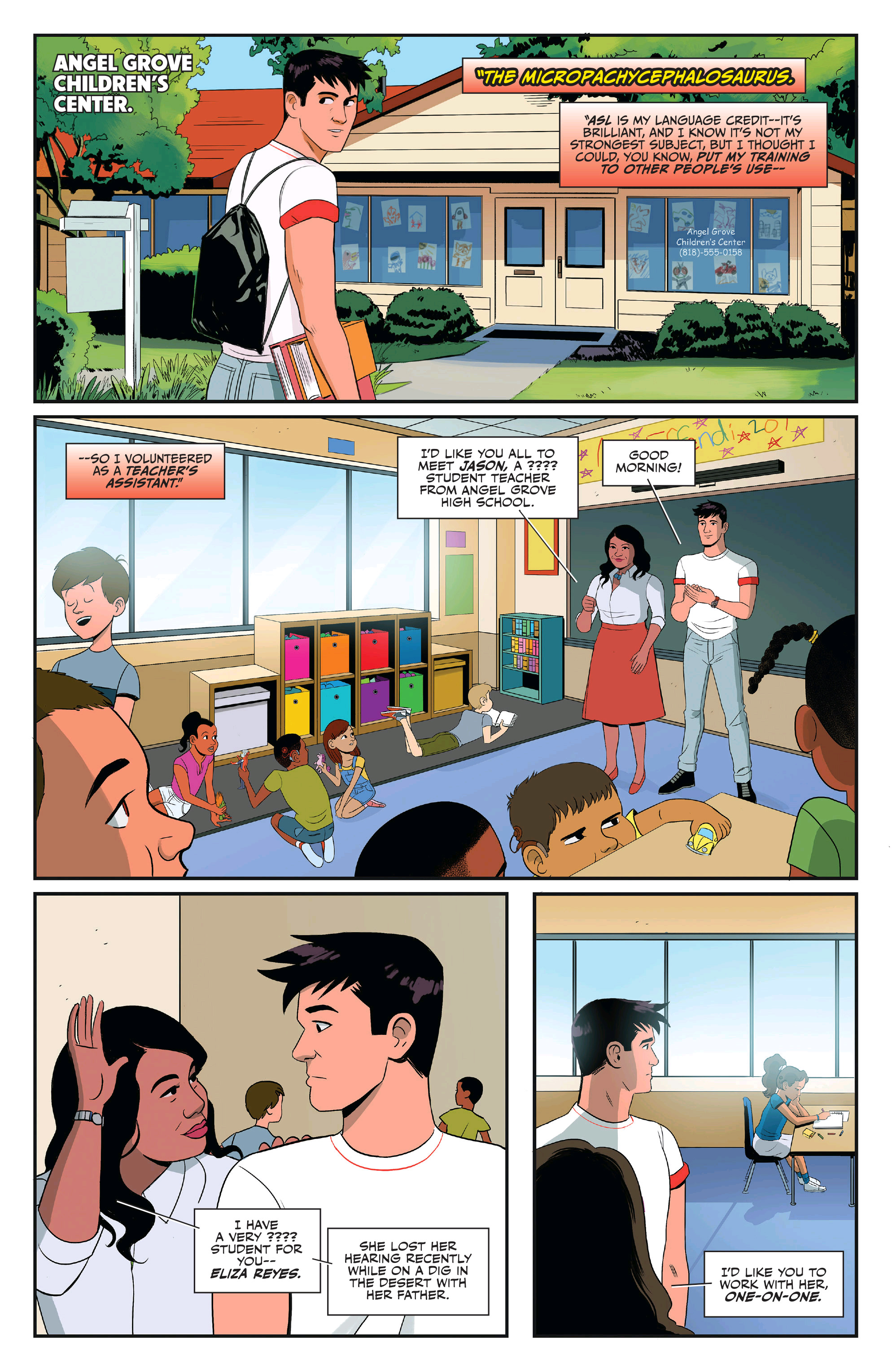 Go Go Power Rangers: Back to School (2018-) issue 1 - Page 5