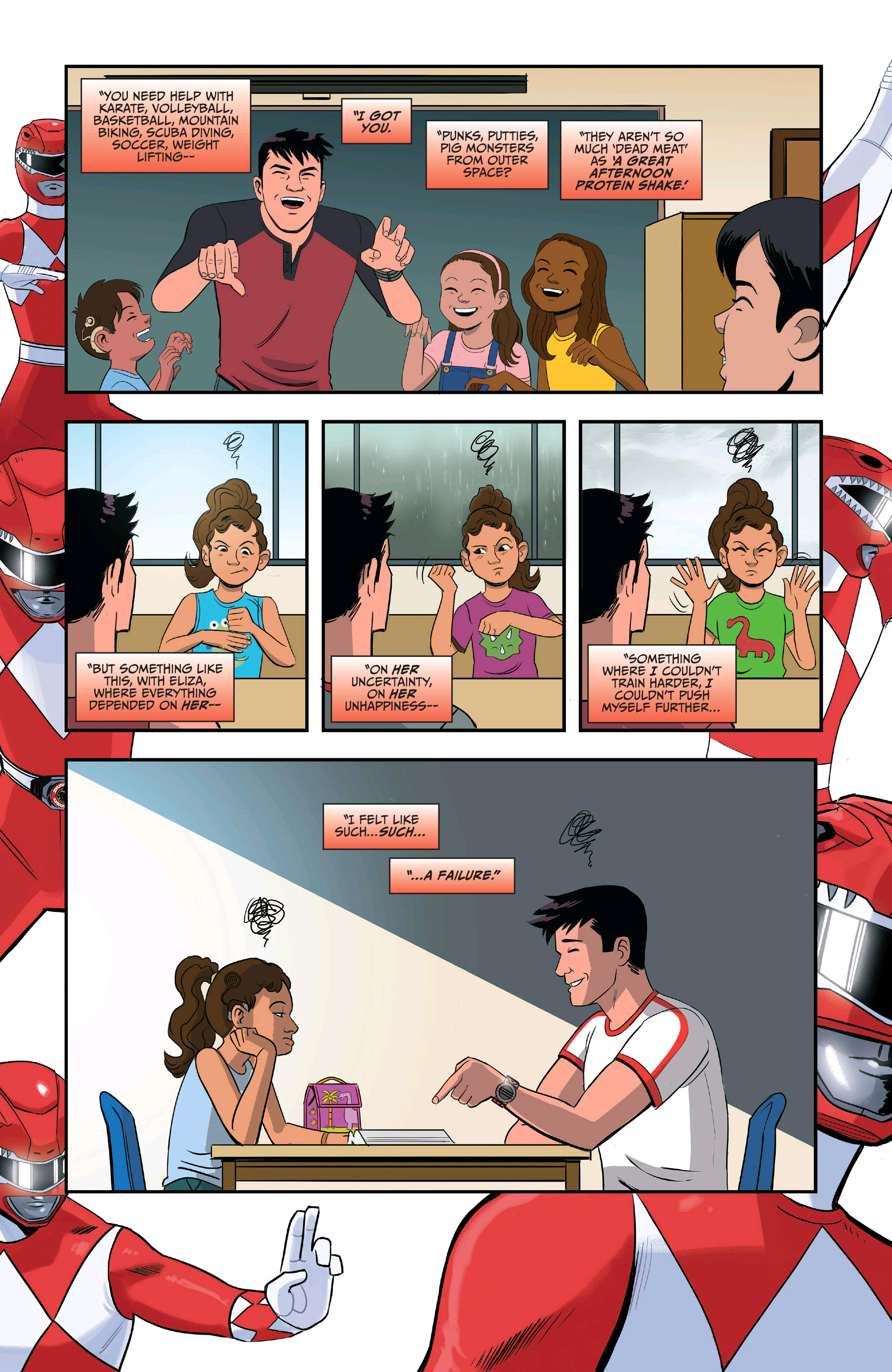 Go Go Power Rangers: Back to School (2018-) issue 1 - Page 6