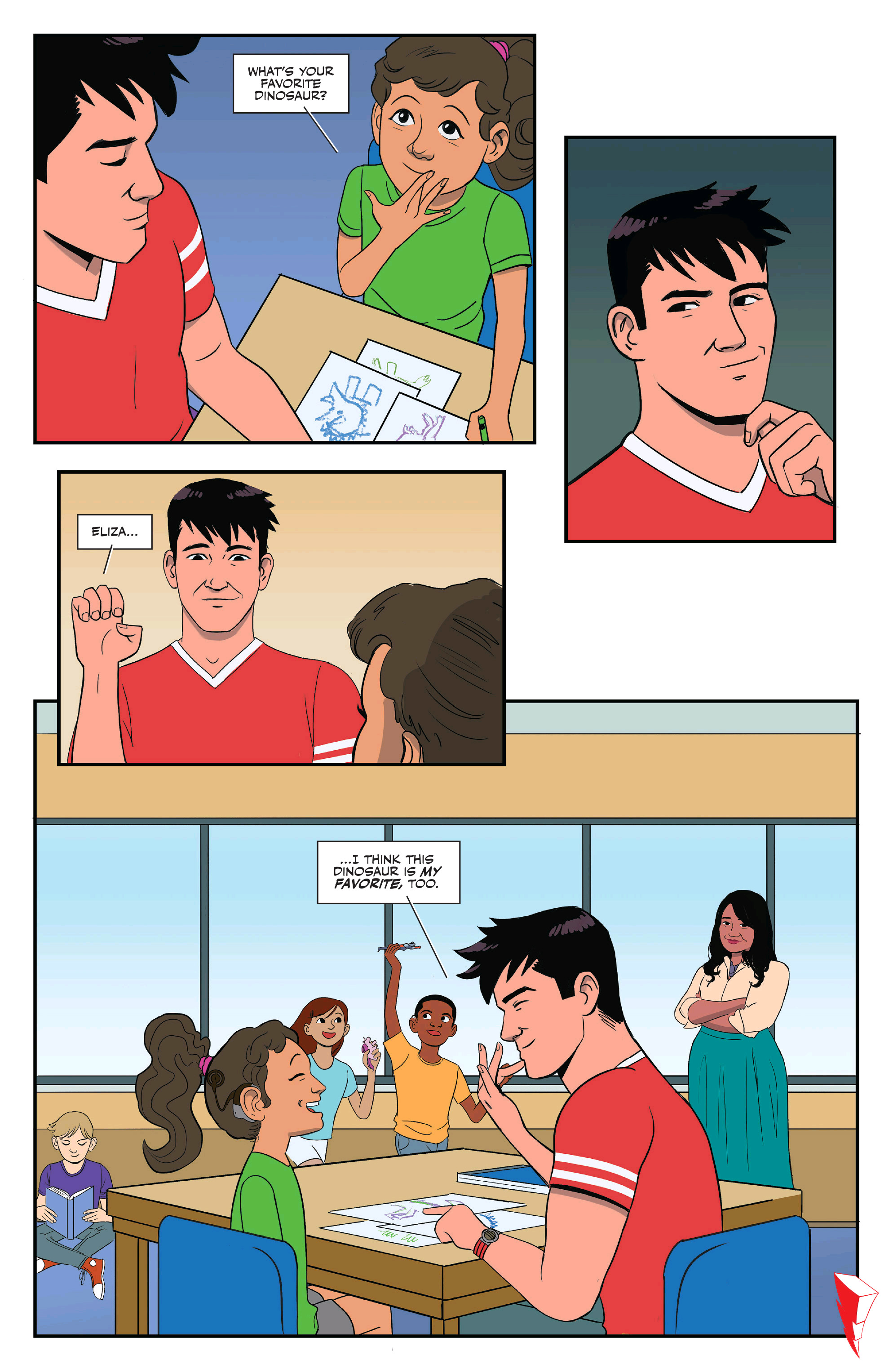 Go Go Power Rangers: Back to School (2018-) issue 1 - Page 9