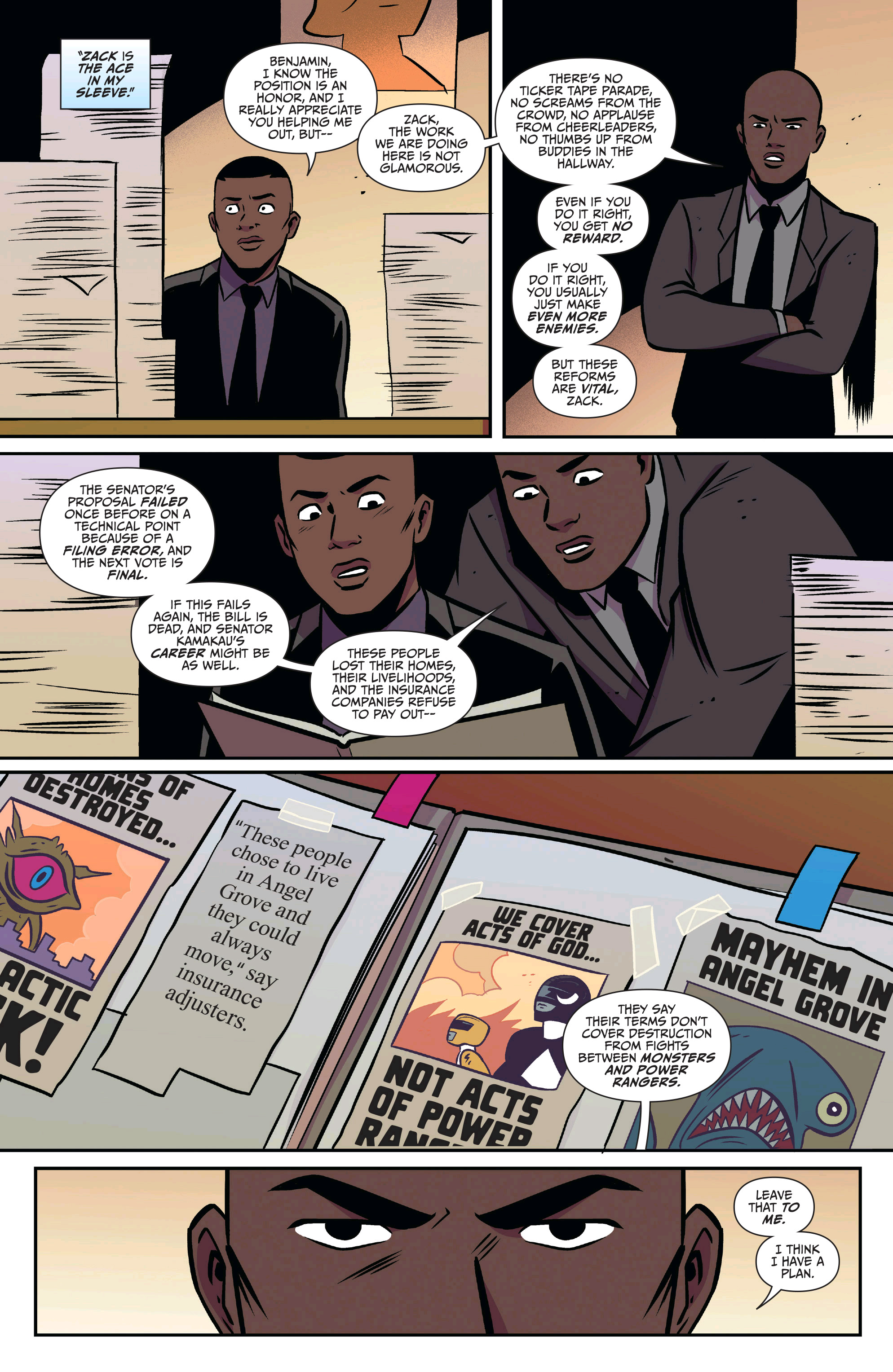 Go Go Power Rangers: Back to School (2018-) issue 1 - Page 11