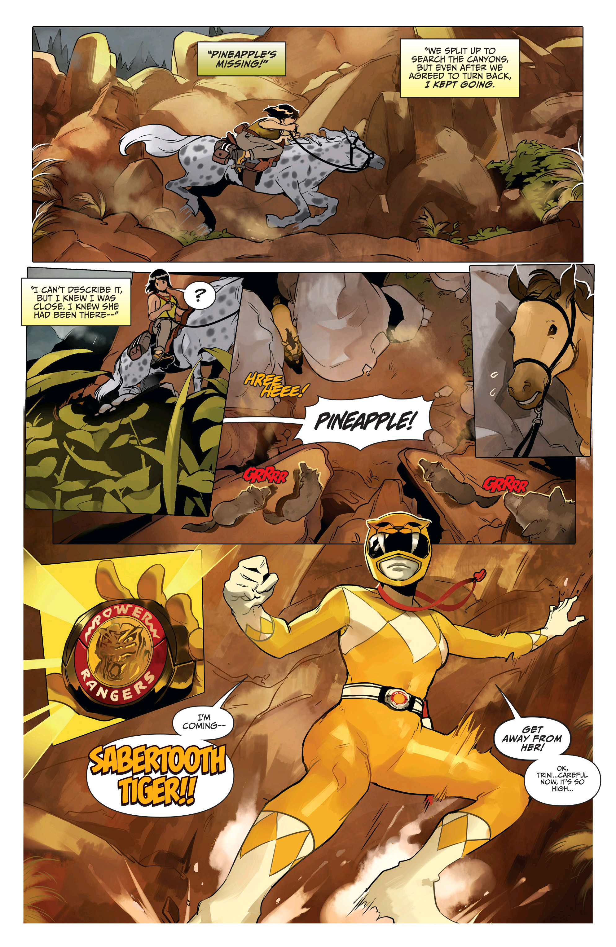 Go Go Power Rangers: Back to School (2018-) issue 1 - Page 16