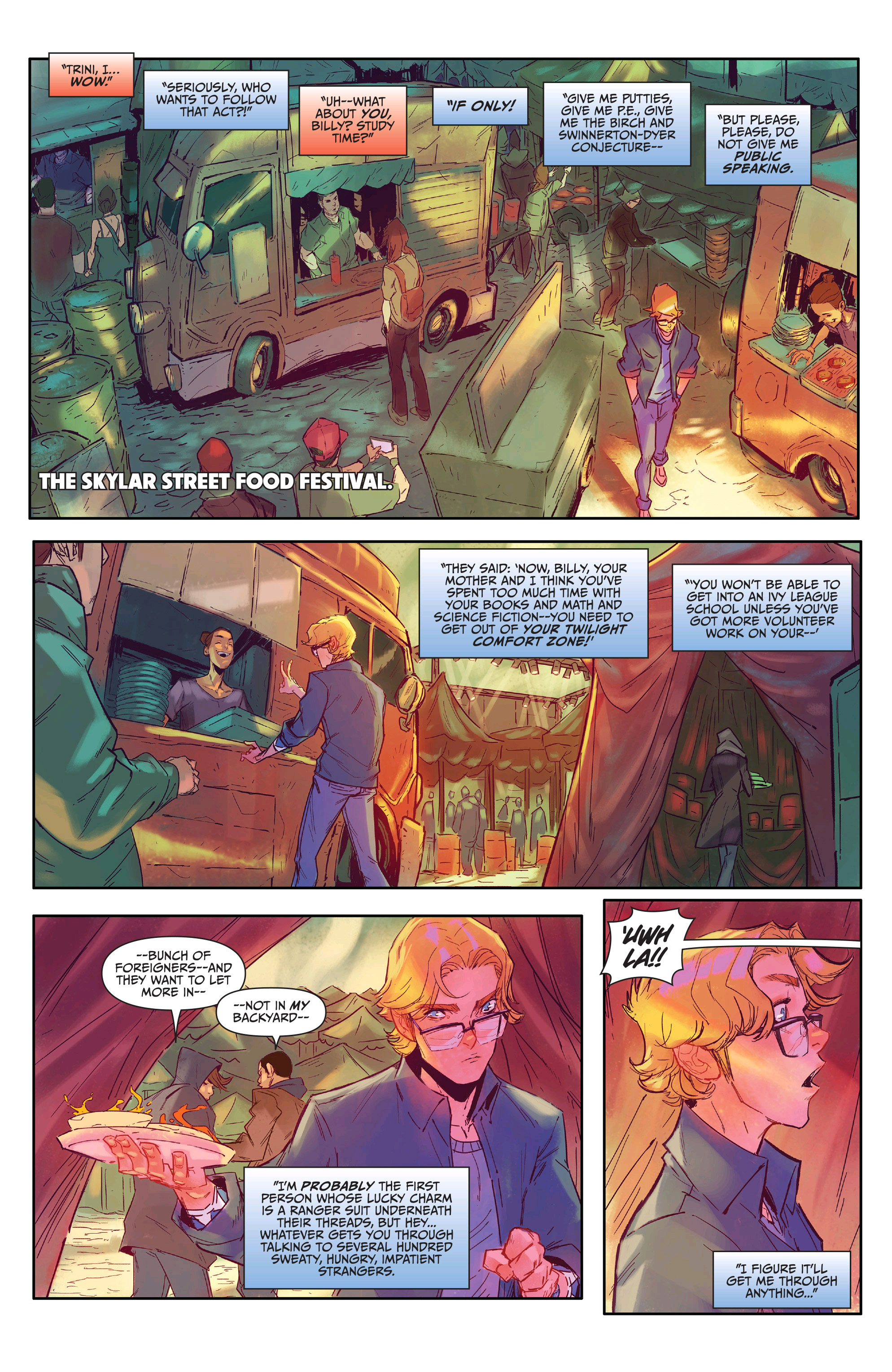 Go Go Power Rangers: Back to School (2018-) issue 1 - Page 21