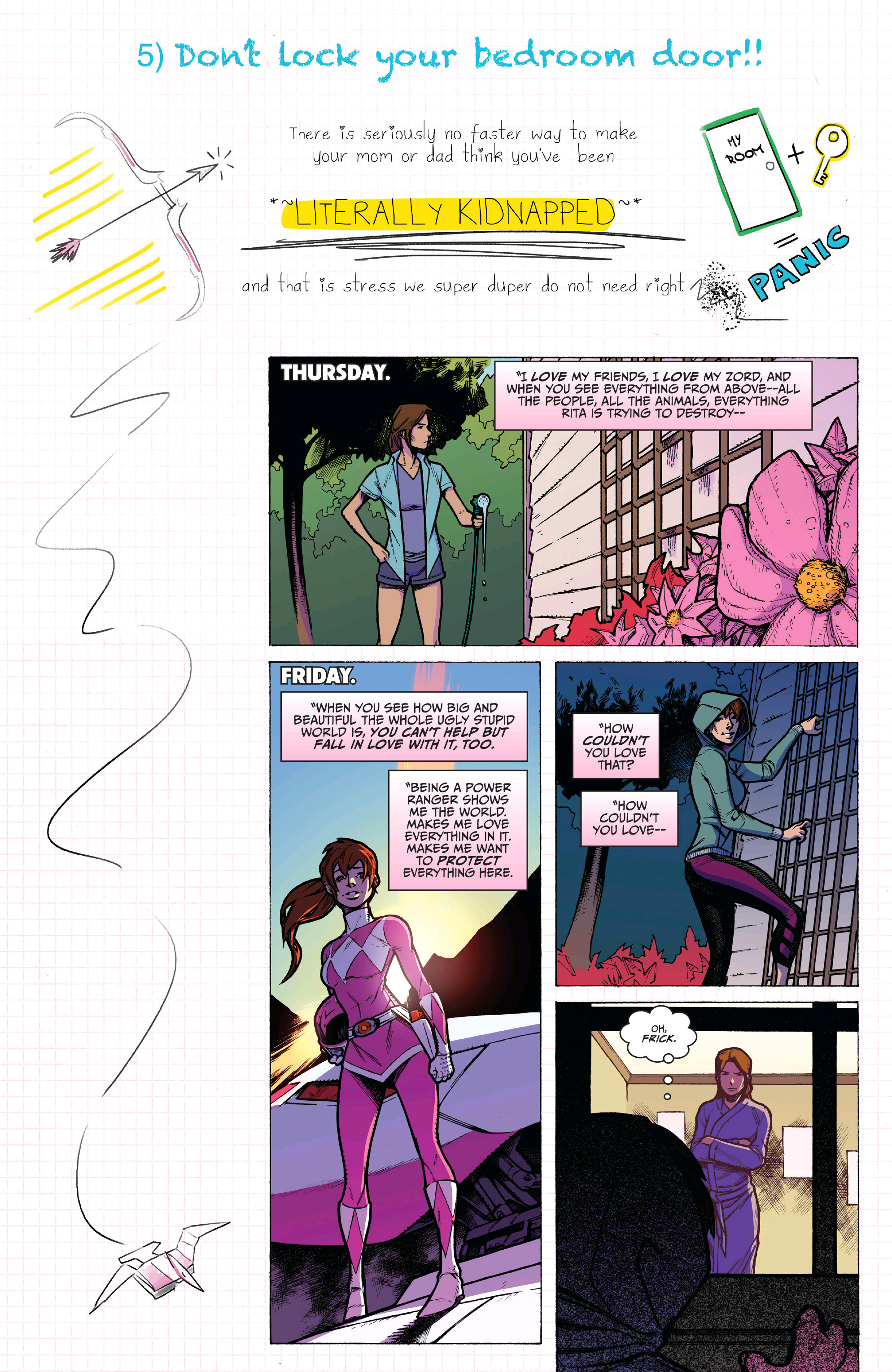 Go Go Power Rangers: Back to School (2018-) issue 1 - Page 28