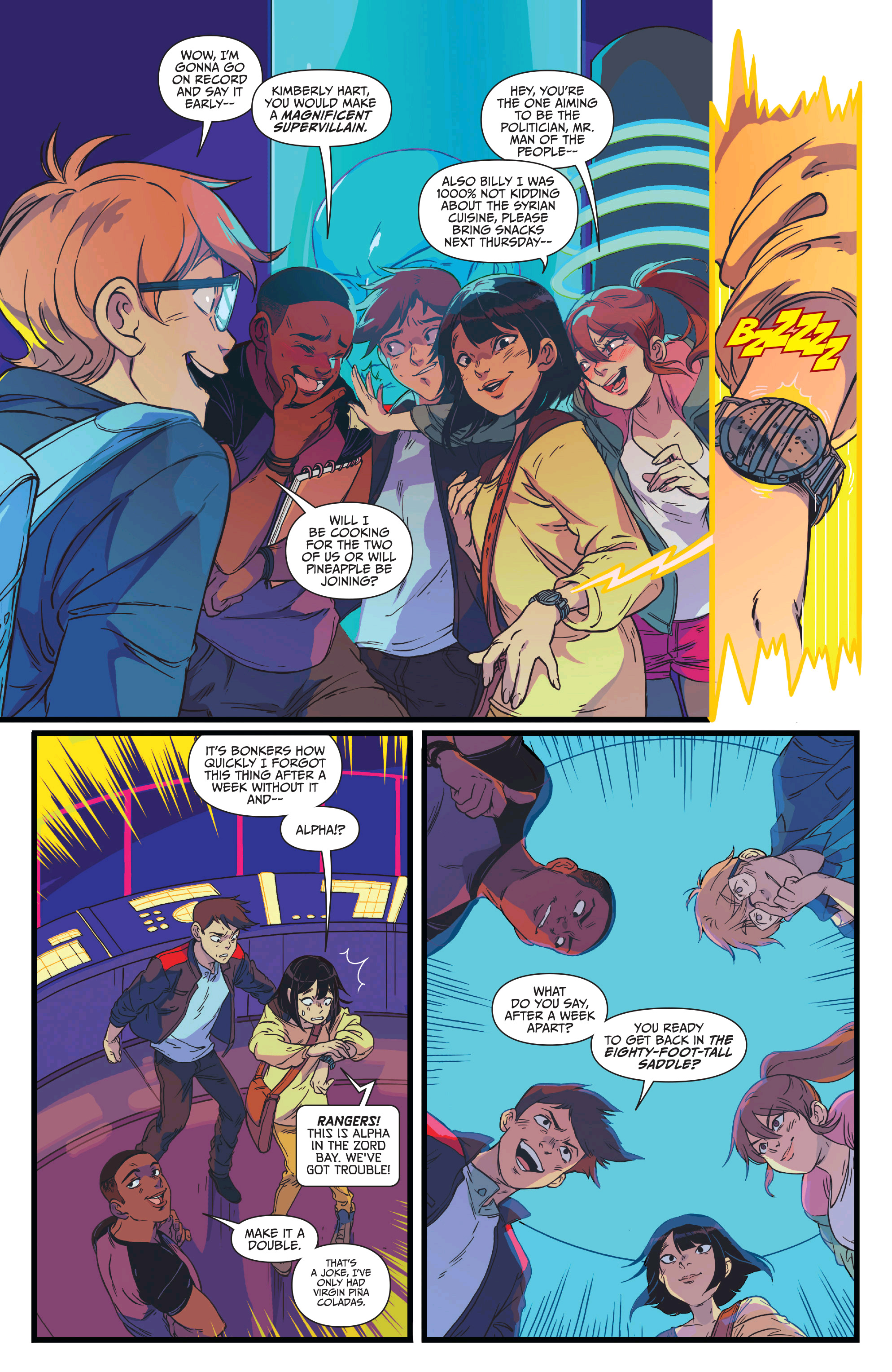 Go Go Power Rangers: Back to School (2018-) issue 1 - Page 30