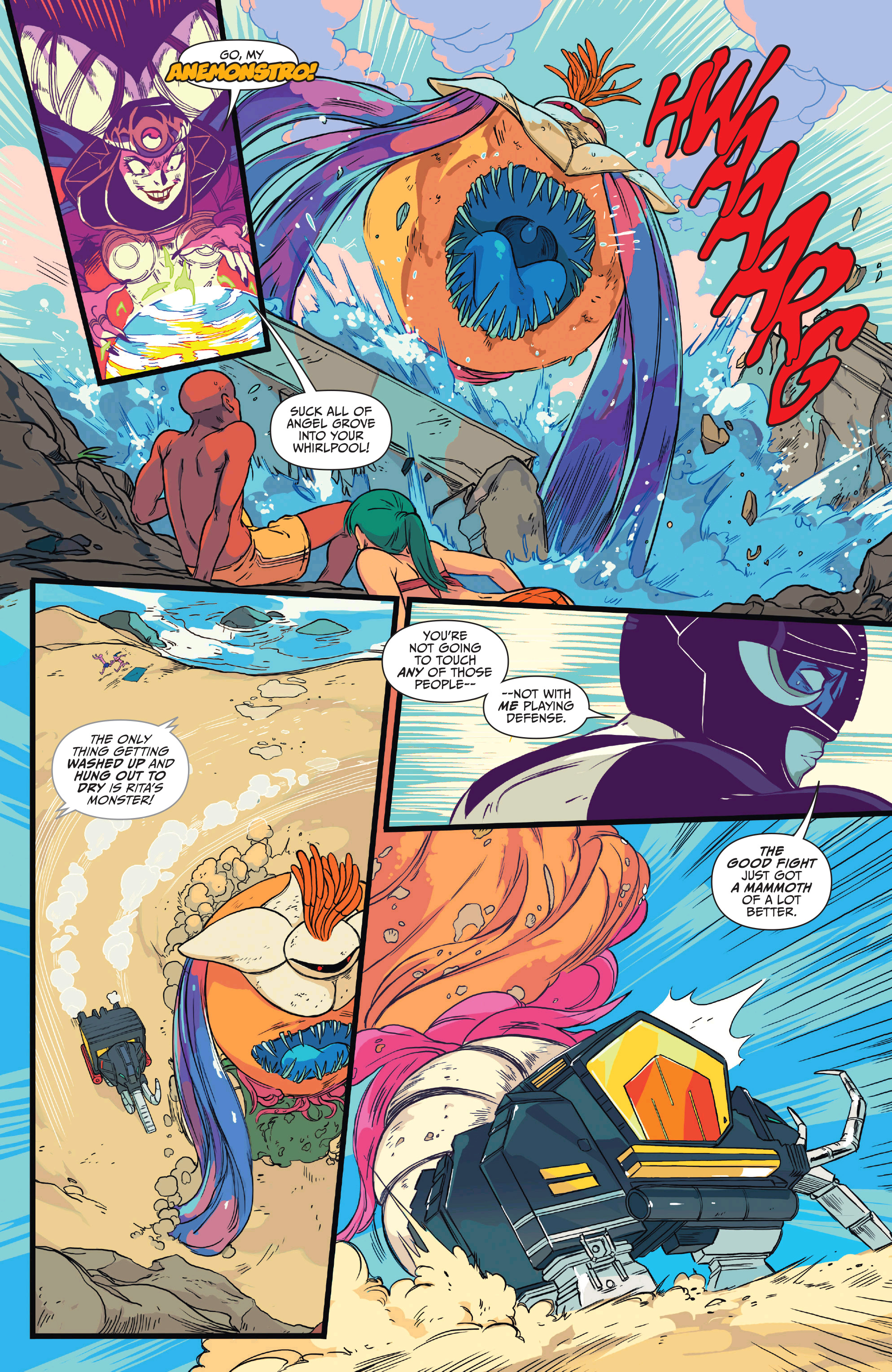 Go Go Power Rangers: Back to School (2018-) issue 1 - Page 32