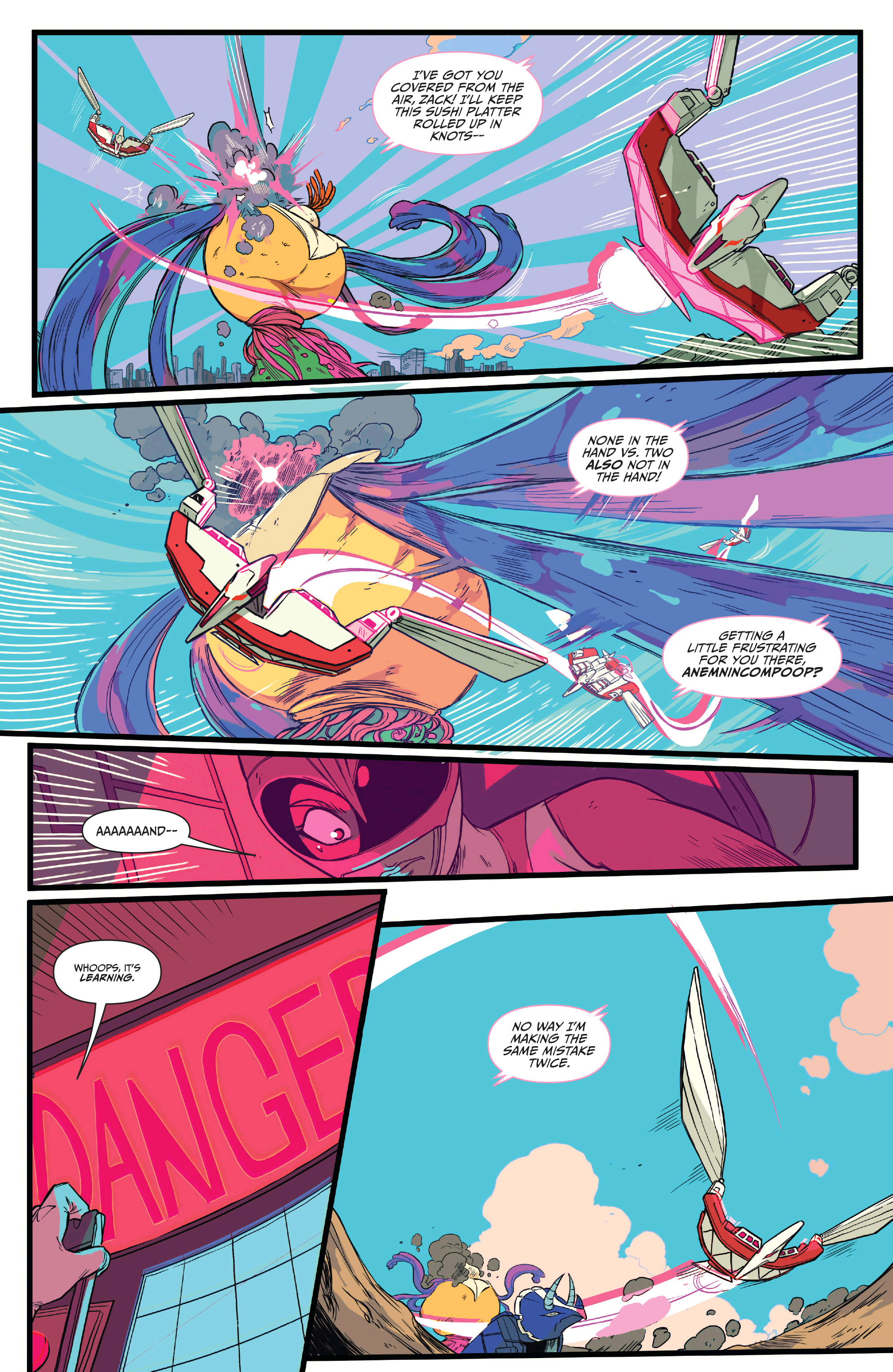 Go Go Power Rangers: Back to School (2018-) issue 1 - Page 33