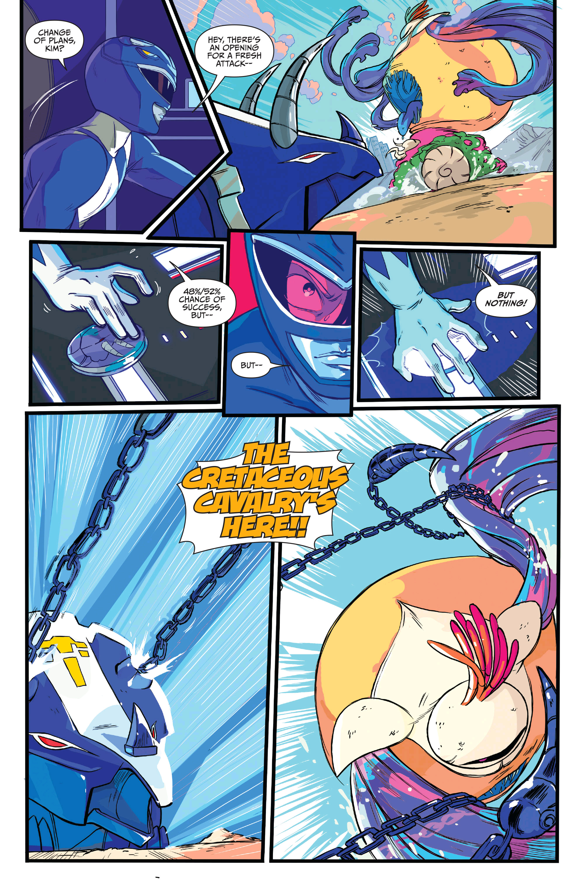 Go Go Power Rangers: Back to School (2018-) issue 1 - Page 34