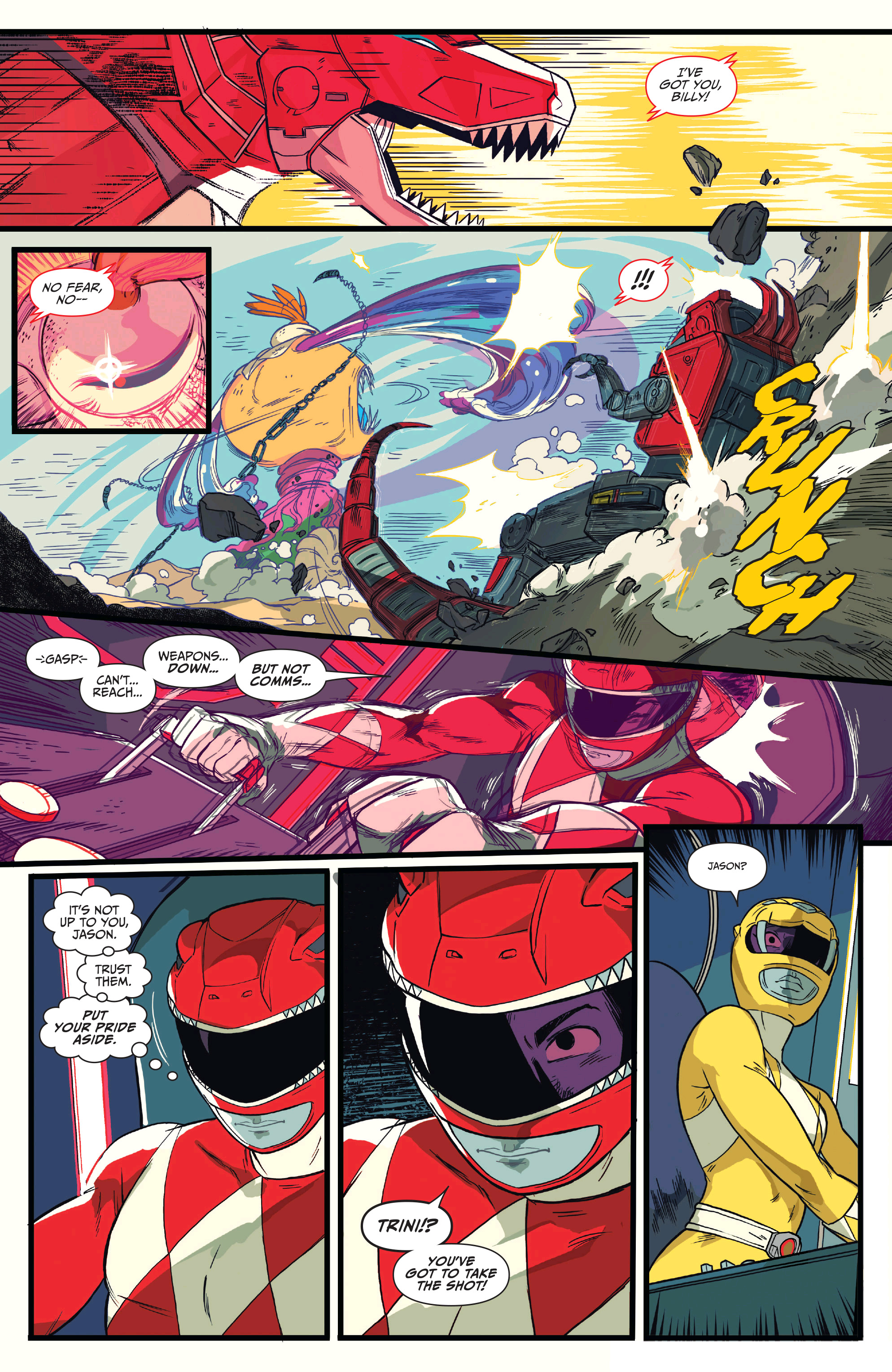 Go Go Power Rangers: Back to School (2018-) issue 1 - Page 35