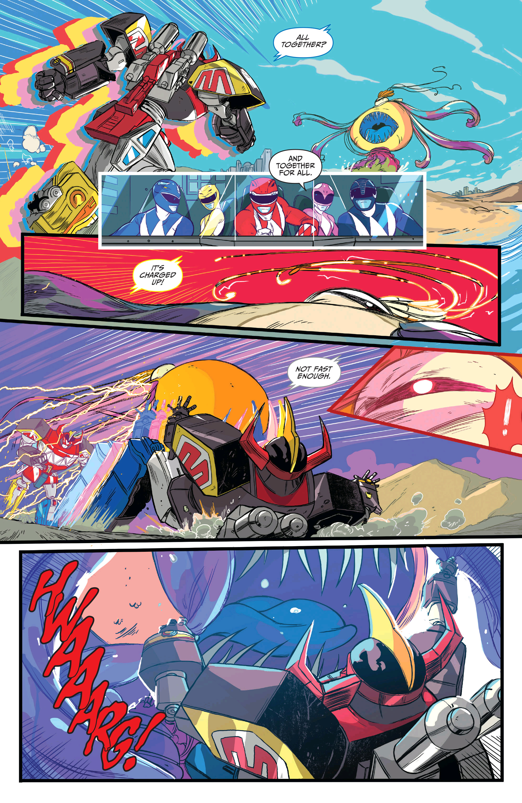 Go Go Power Rangers: Back to School (2018-) issue 1 - Page 38