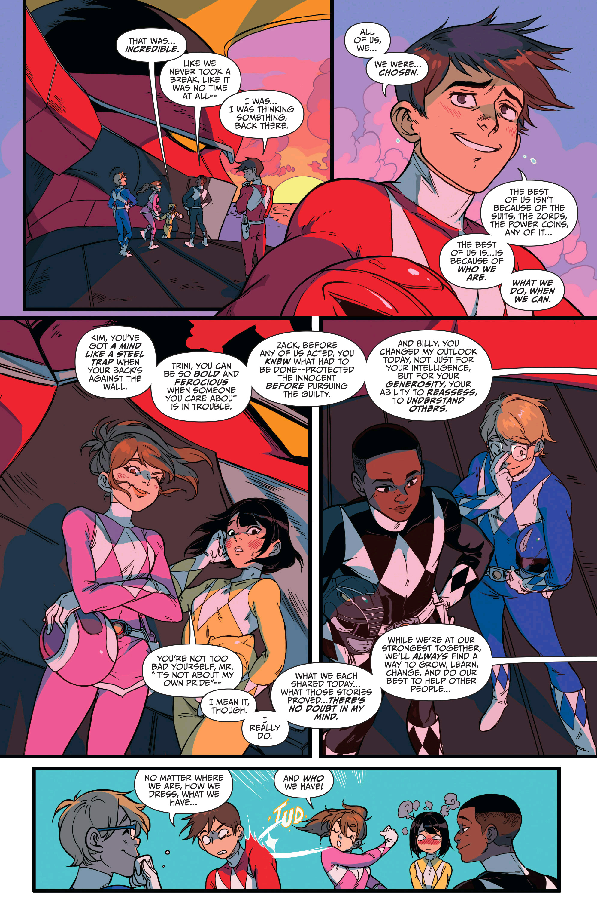 Go Go Power Rangers: Back to School (2018-) issue 1 - Page 40