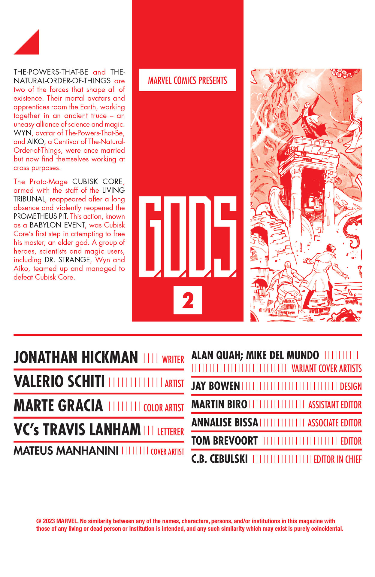 G.O.D.S. (2023-) issue 2 - Page 2