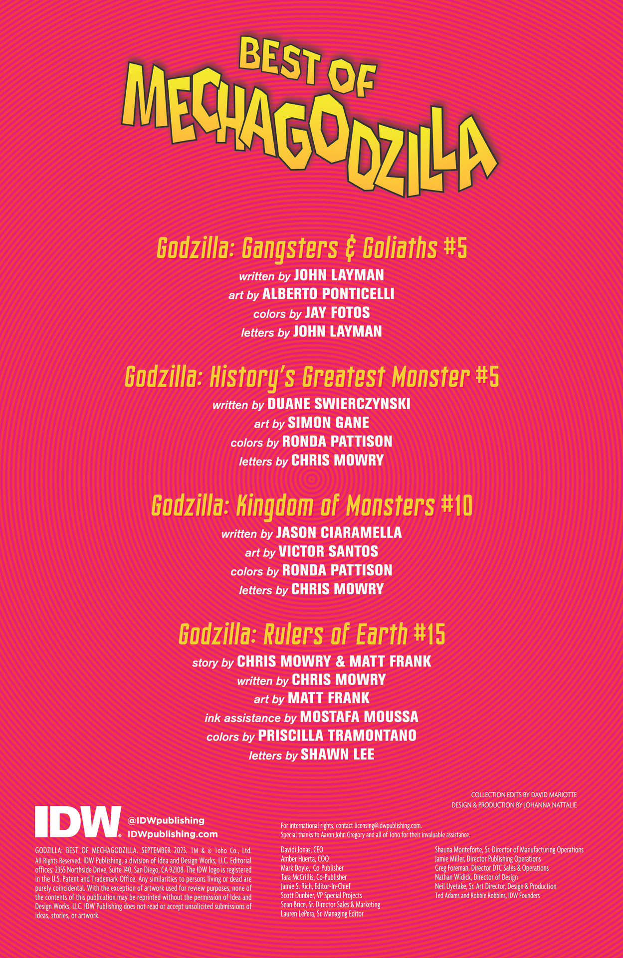 Godzilla: Best of Mechagodzilla (2023-): Chapter 1 - Page 2