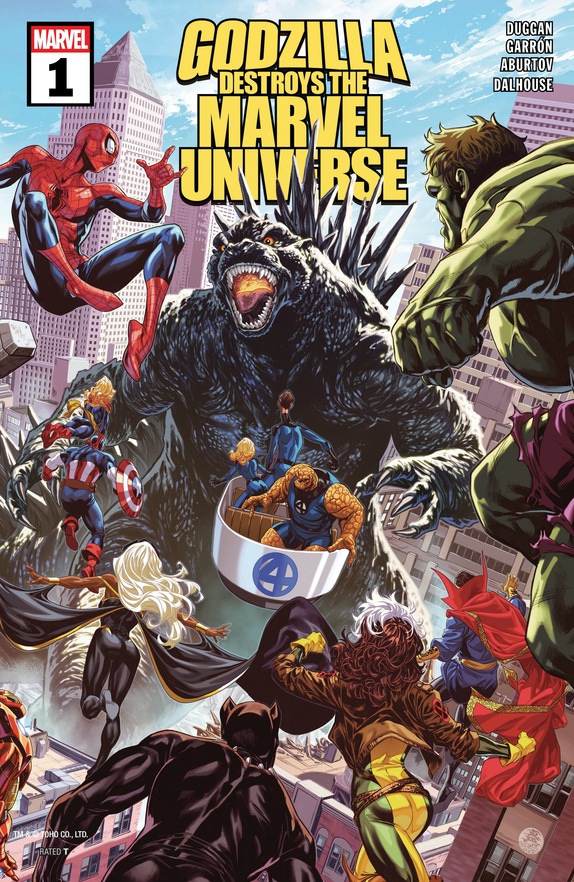 Godzilla Destroys the Marvel Universe (2025-): Chapter 1 - Page 1