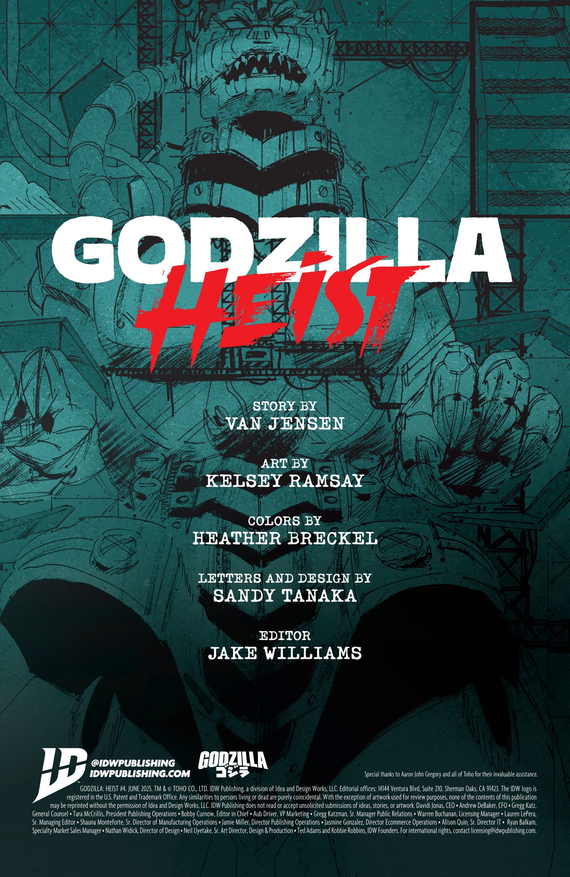 Godzilla: Heist (2025-): Chapter 4 - Page 2