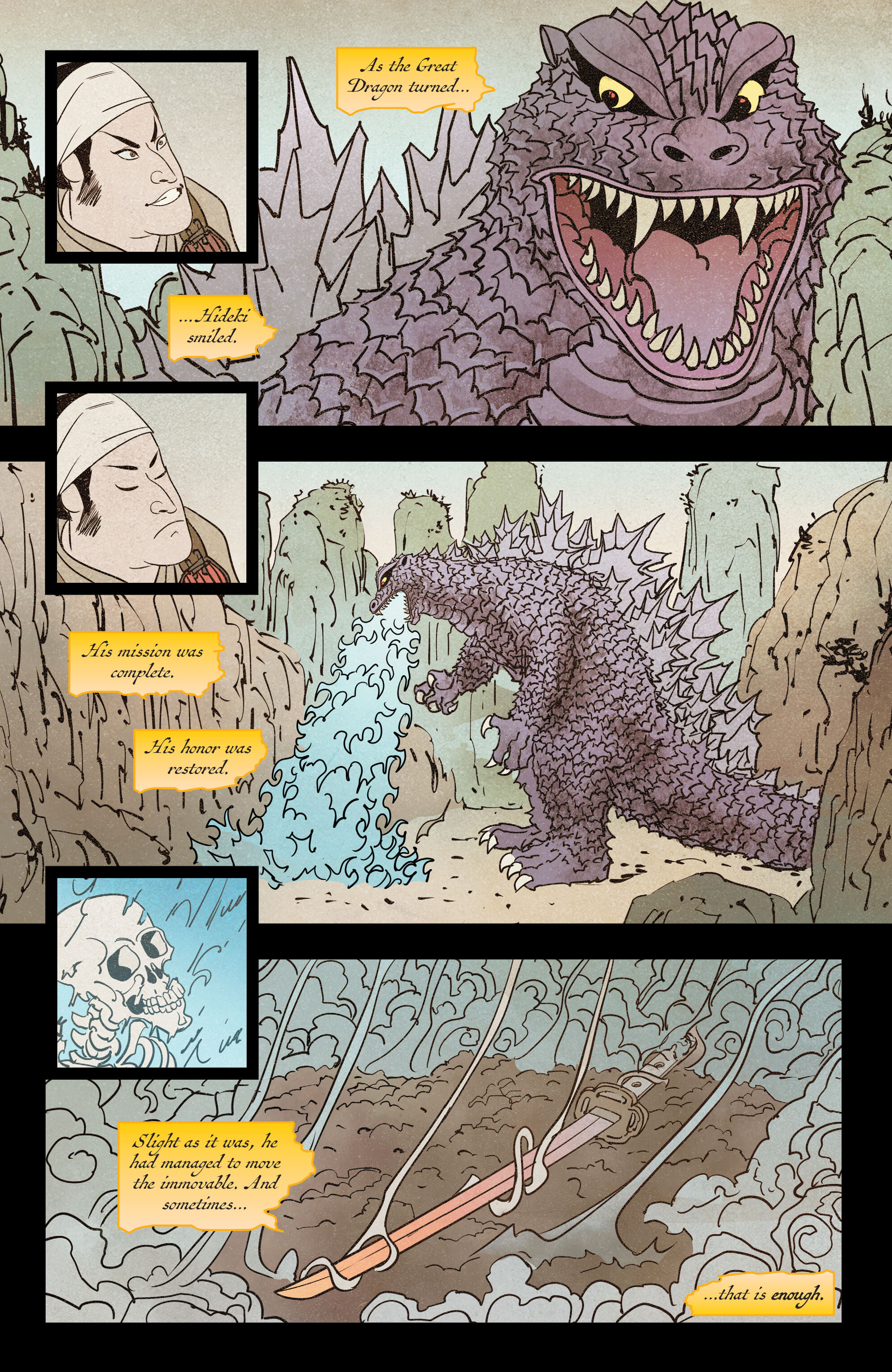 Godzilla: Here There Be Dragons II - Sons of Giants (2024-) issue 1 - Page 8