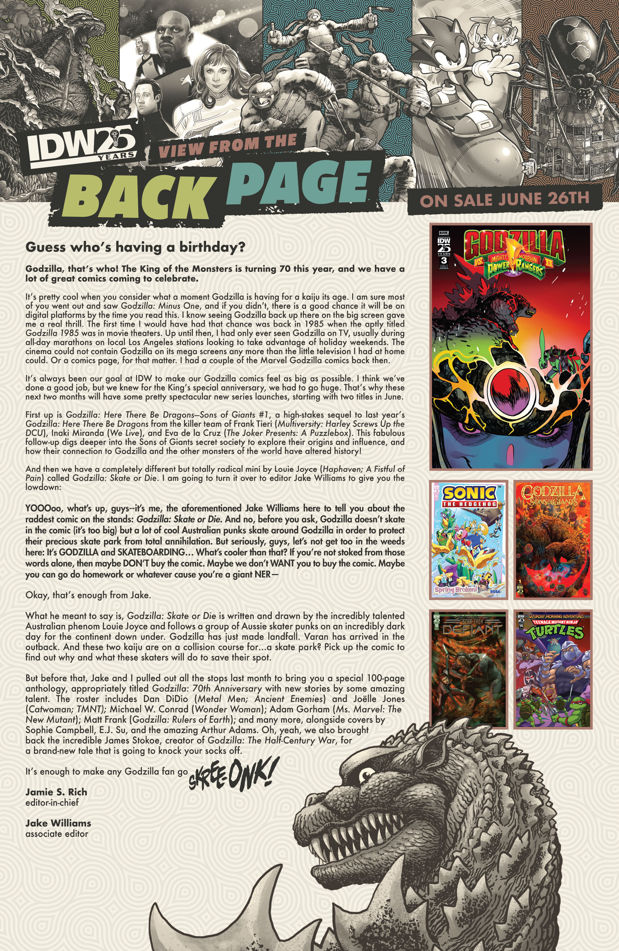 Godzilla: Here There Be Dragons II - Sons of Giants (2024-) issue 1 - Page 29