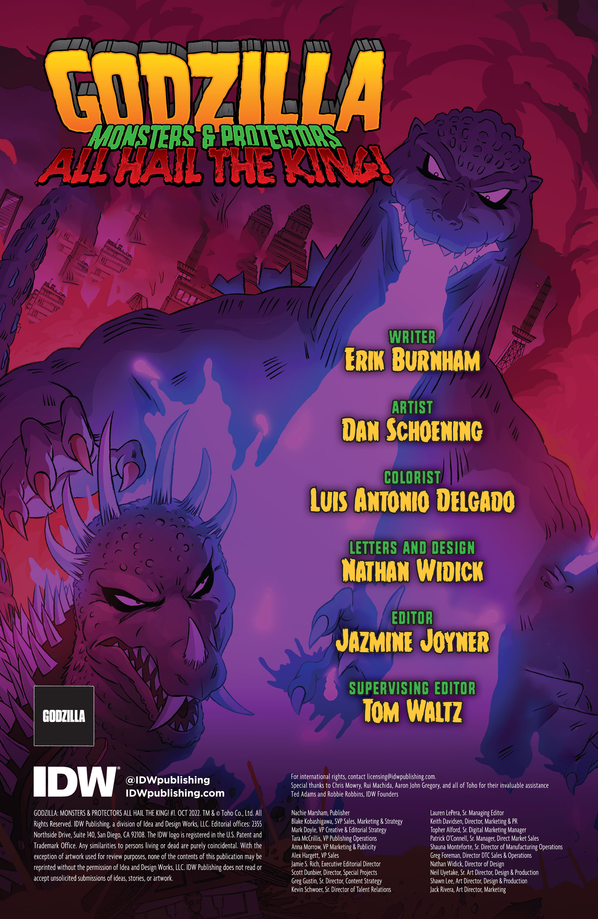 Godzilla: Monsters & Protectors - All Hail the King (2022-): Chapter 1 - Page 2