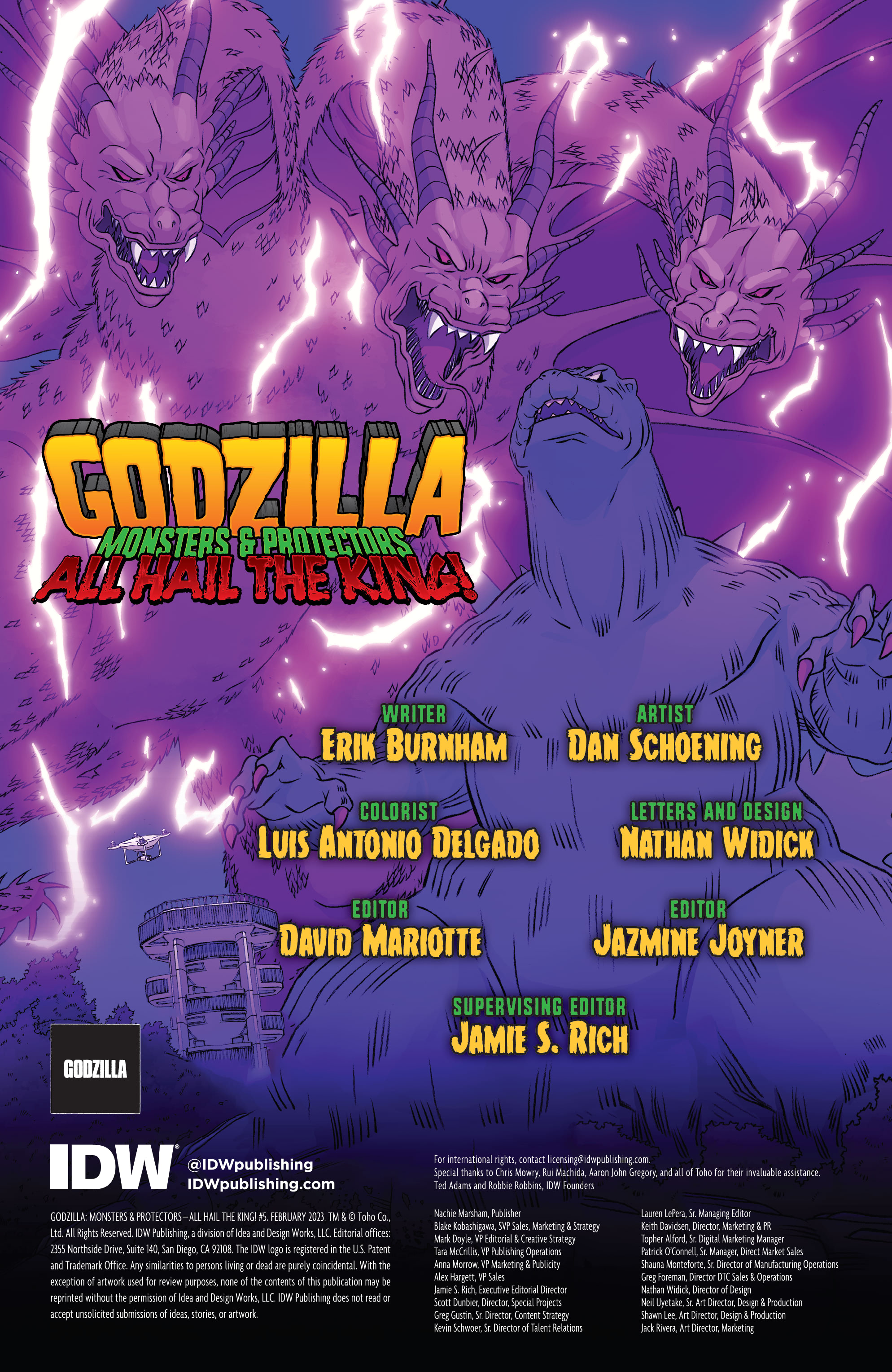 Godzilla: Monsters & Protectors - All Hail the King (2022-): Chapter 5 - Page 2
