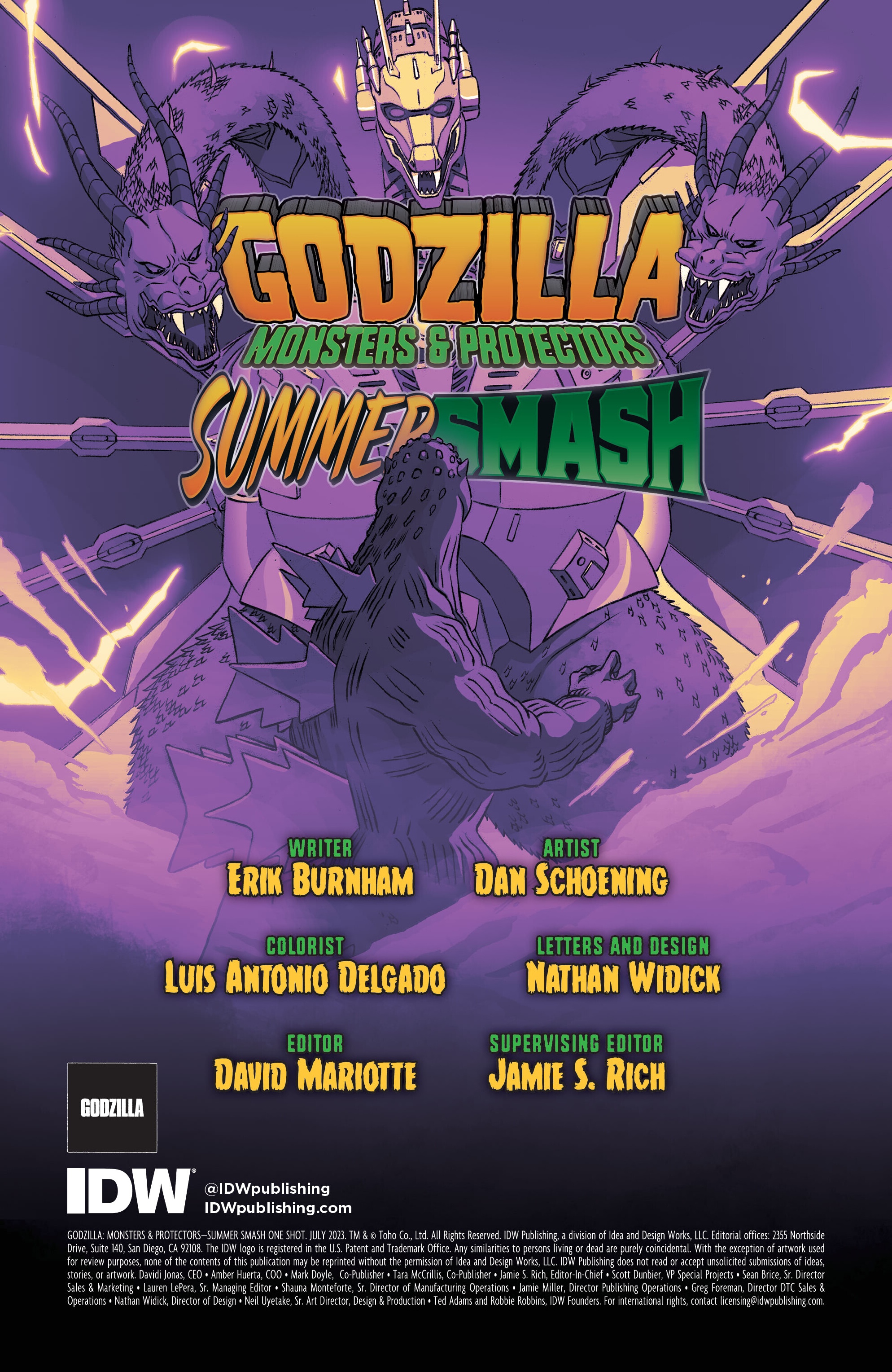 Godzilla: Monsters & Protectors - Summer Smash (2023-) issue 1 - Page 2