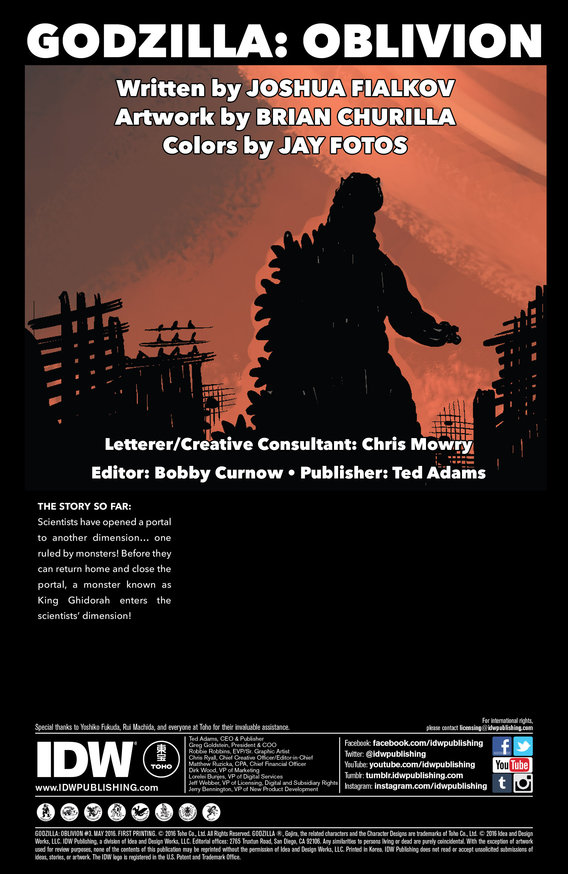 Godzilla Oblivion (2016): Chapter 3 - Page 2