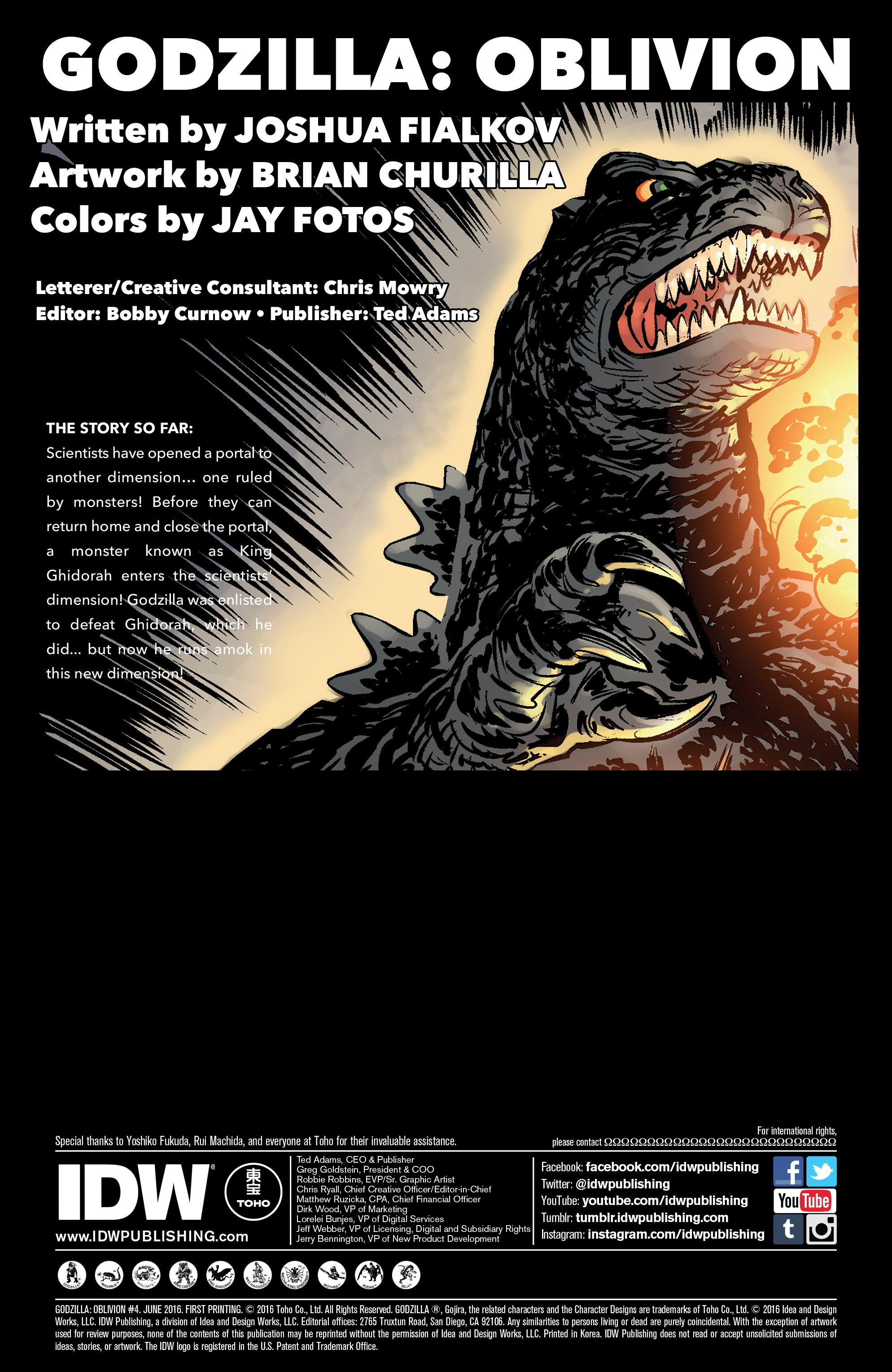 Godzilla Oblivion (2016): Chapter 4 - Page 2