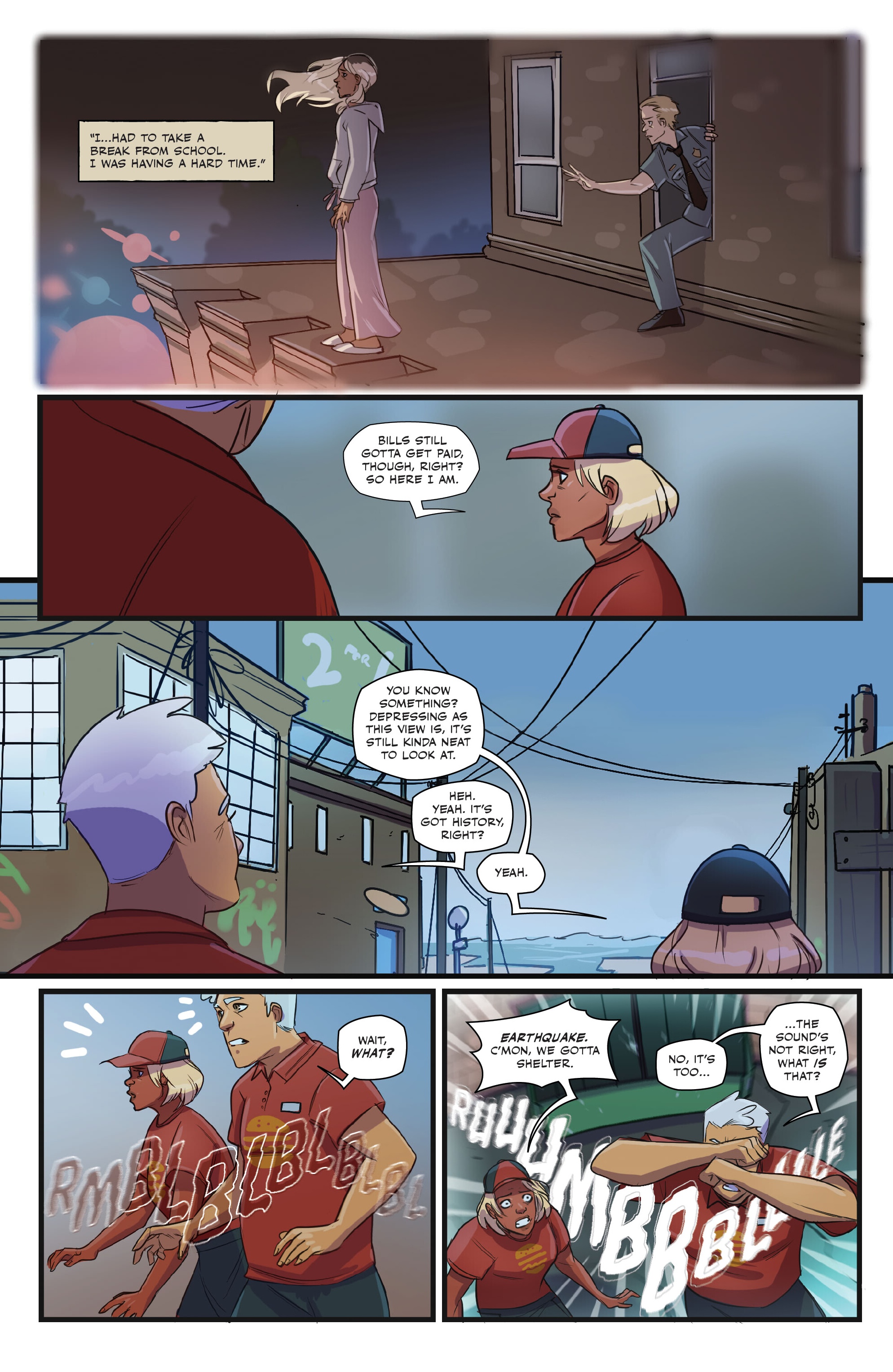 <{ $series->title }} issue 1 - Page 5