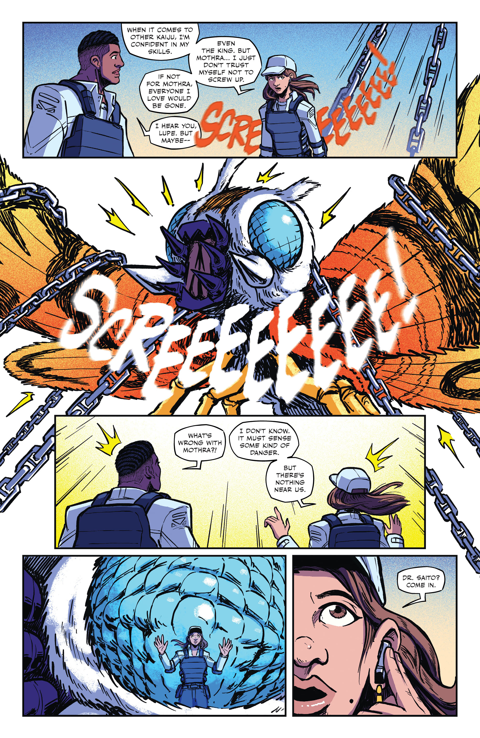 Godzilla Rivals: Mothra vs. Moguera (2024-) issue 1 - Page 16