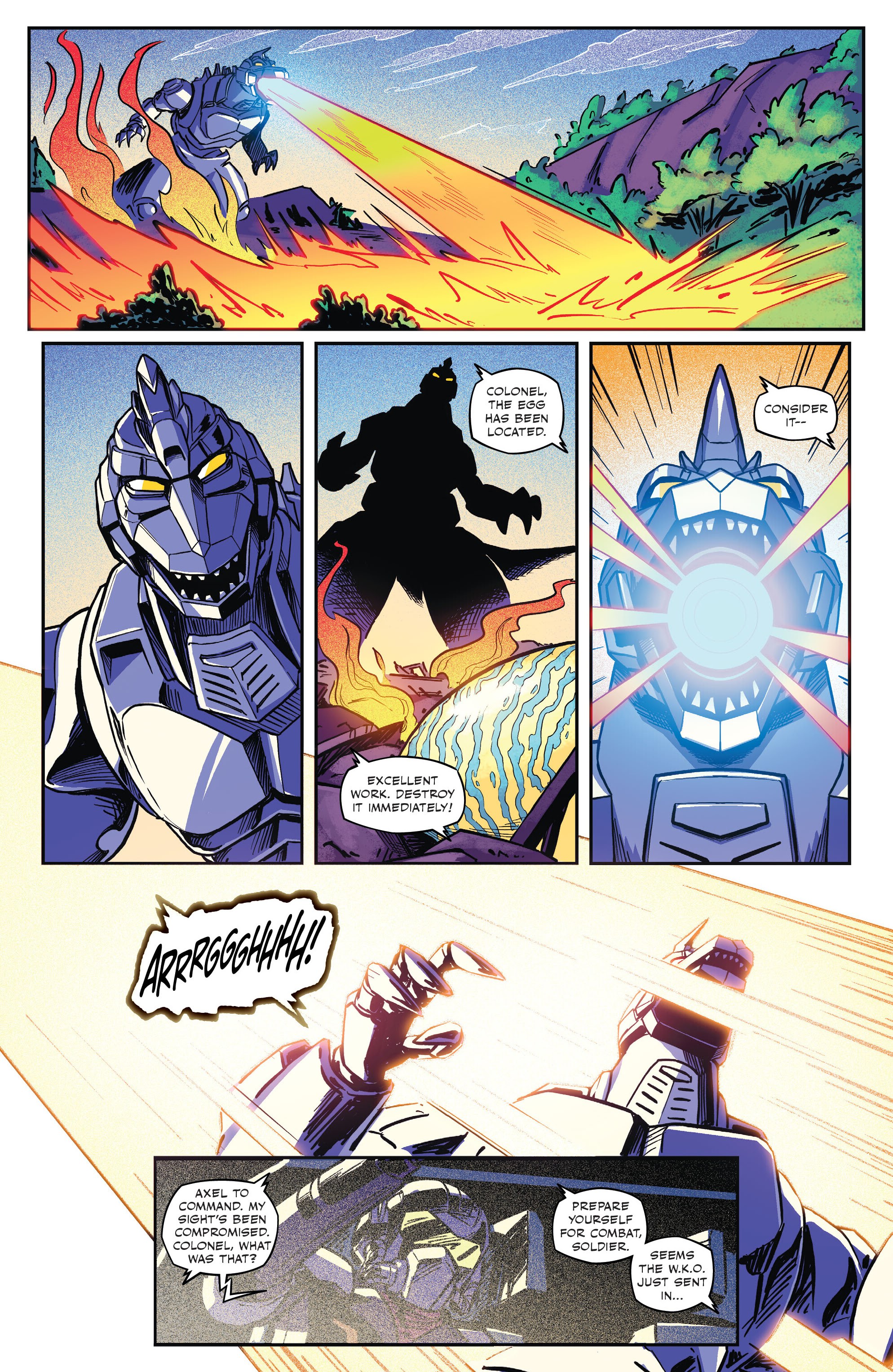 Godzilla Rivals: Mothra vs. Moguera (2024-) issue 1 - Page 19