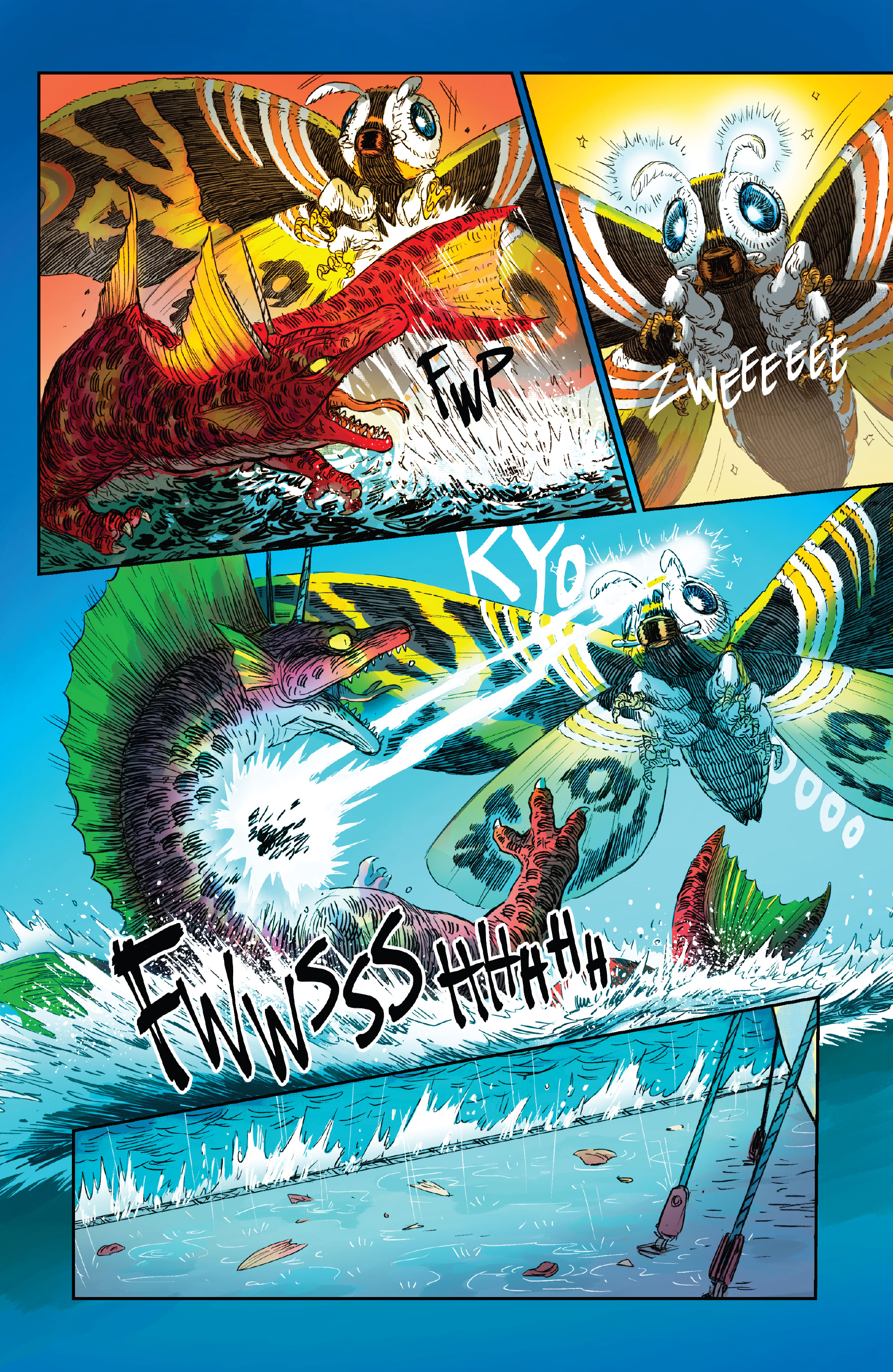 Godzilla Rivals: Mothra vs. Titanosaurus (2023-) issue 1 - Page 36