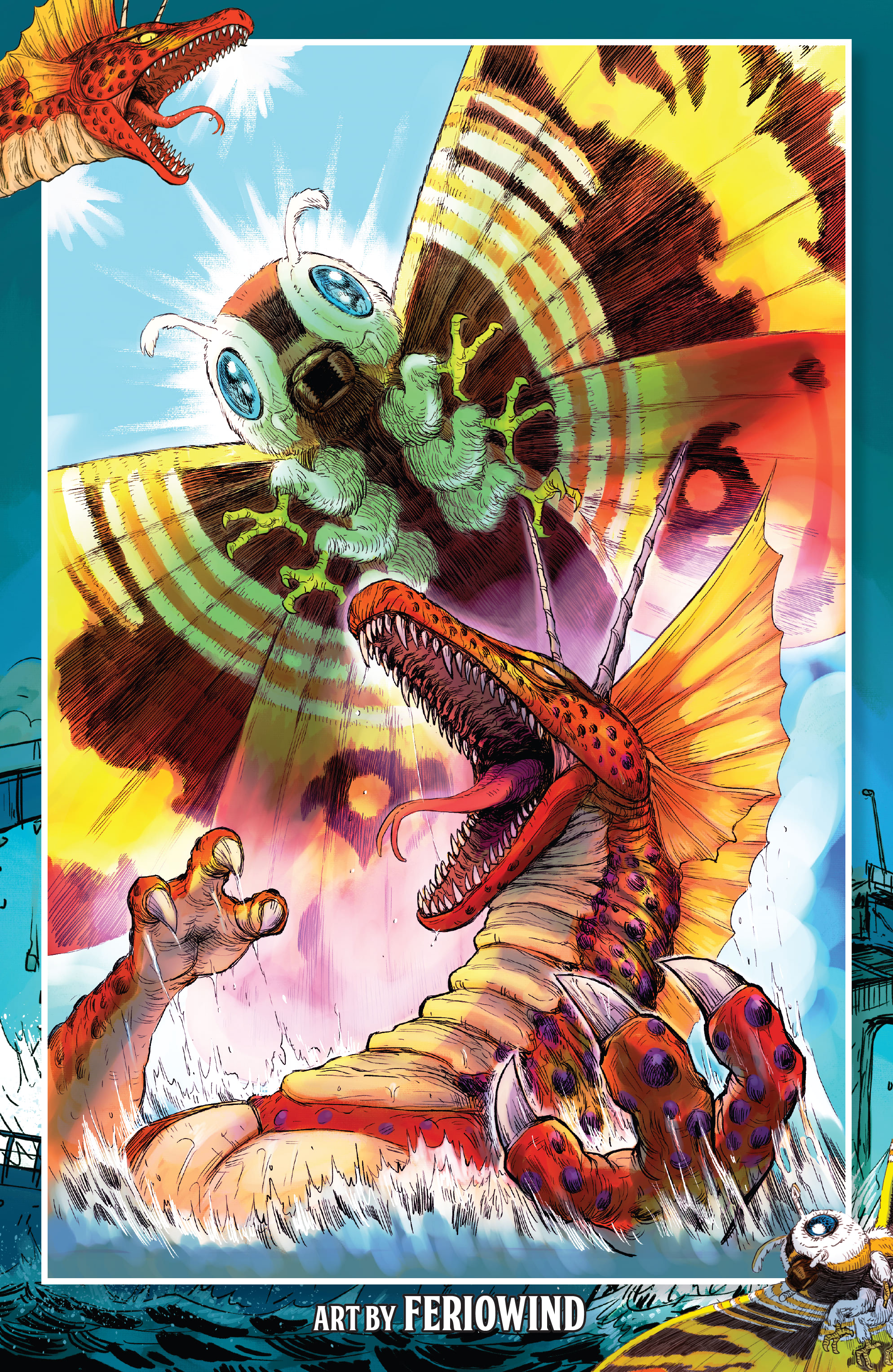 Godzilla Rivals: Mothra vs. Titanosaurus (2023-) issue 1 - Page 44