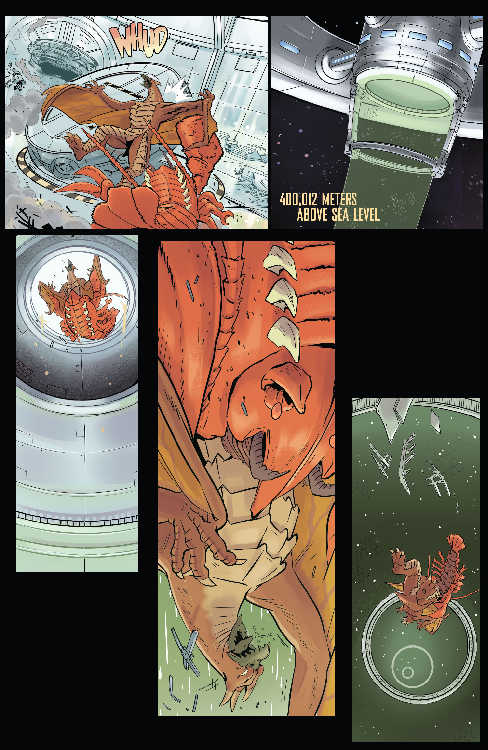 Godzilla Rivals: Rodan vs. Ebirah (2023-) issue 1 - Page 17