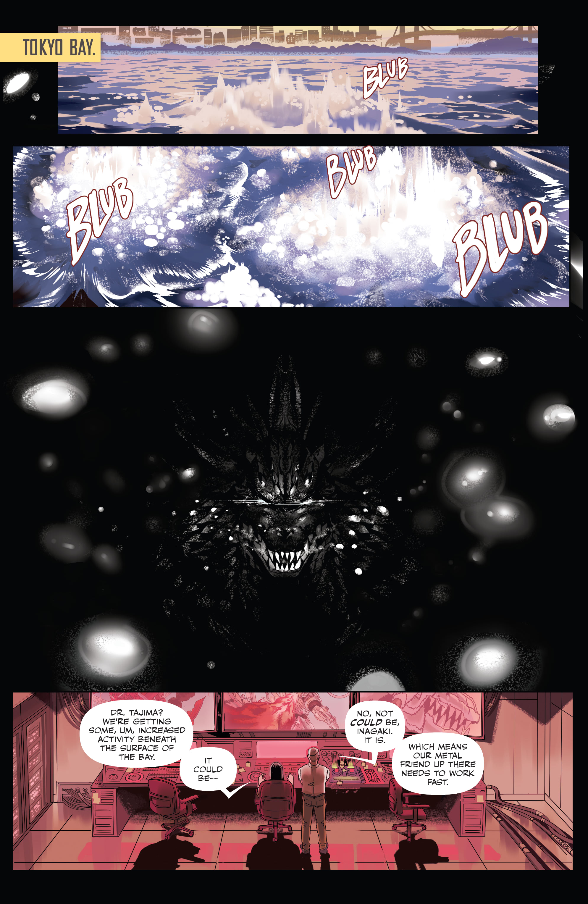 Godzilla Rivals: Rodan vs. Ebirah (2023-) issue 1 - Page 35