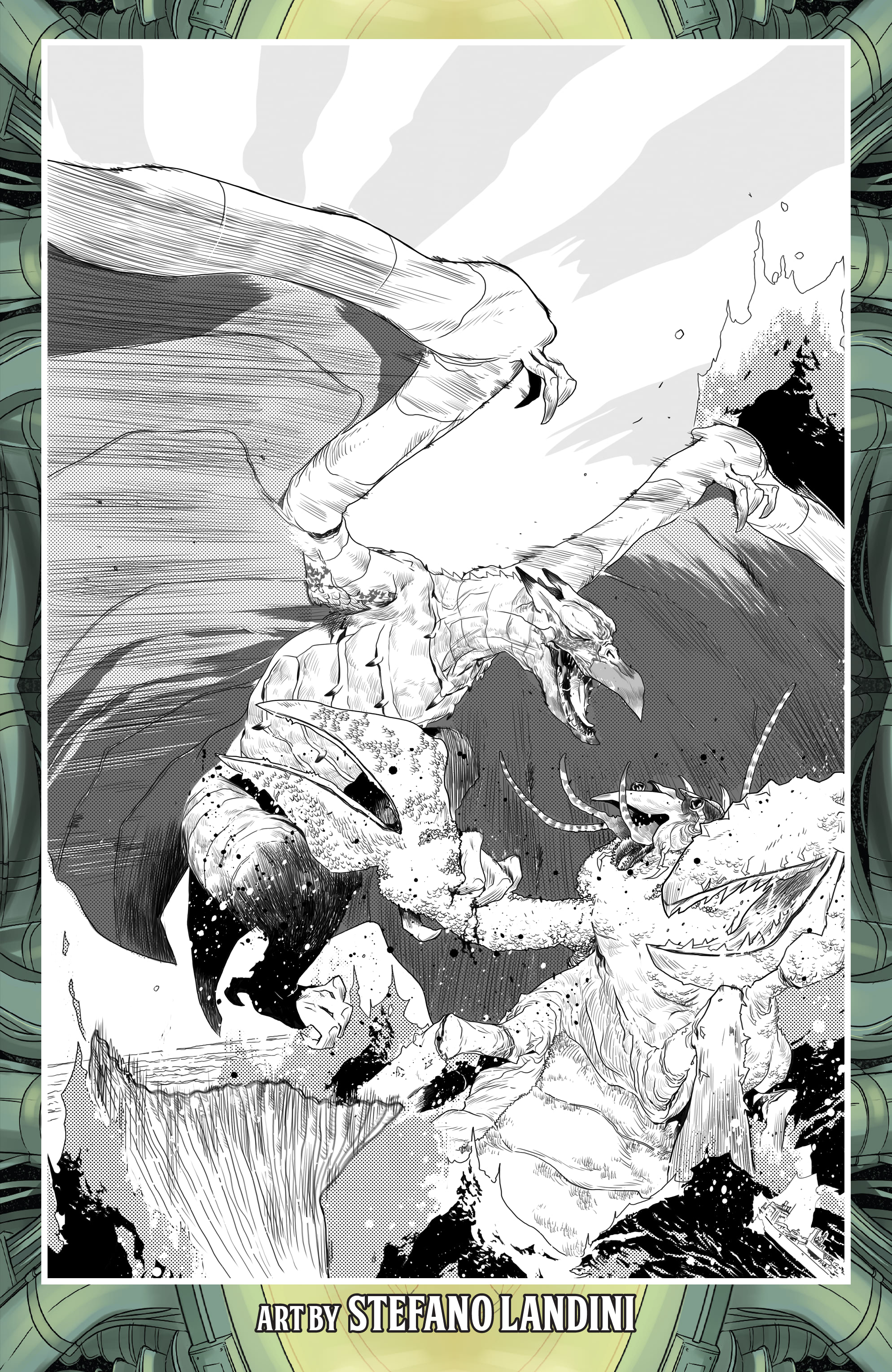 Godzilla Rivals: Rodan vs. Ebirah (2023-) issue 1 - Page 46