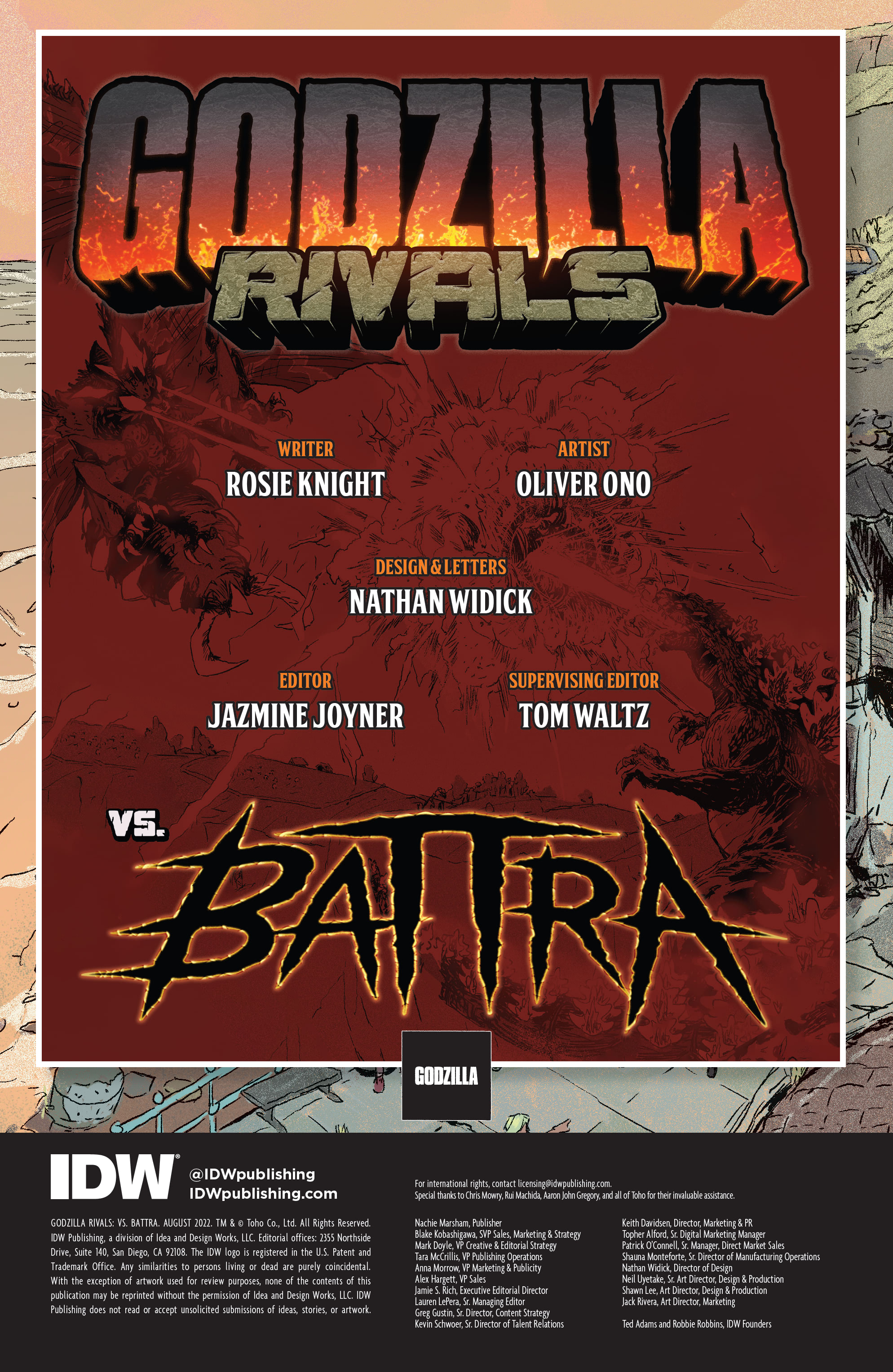 Godzilla Rivals vs. Battra (2022-): Chapter 1 - Page 2