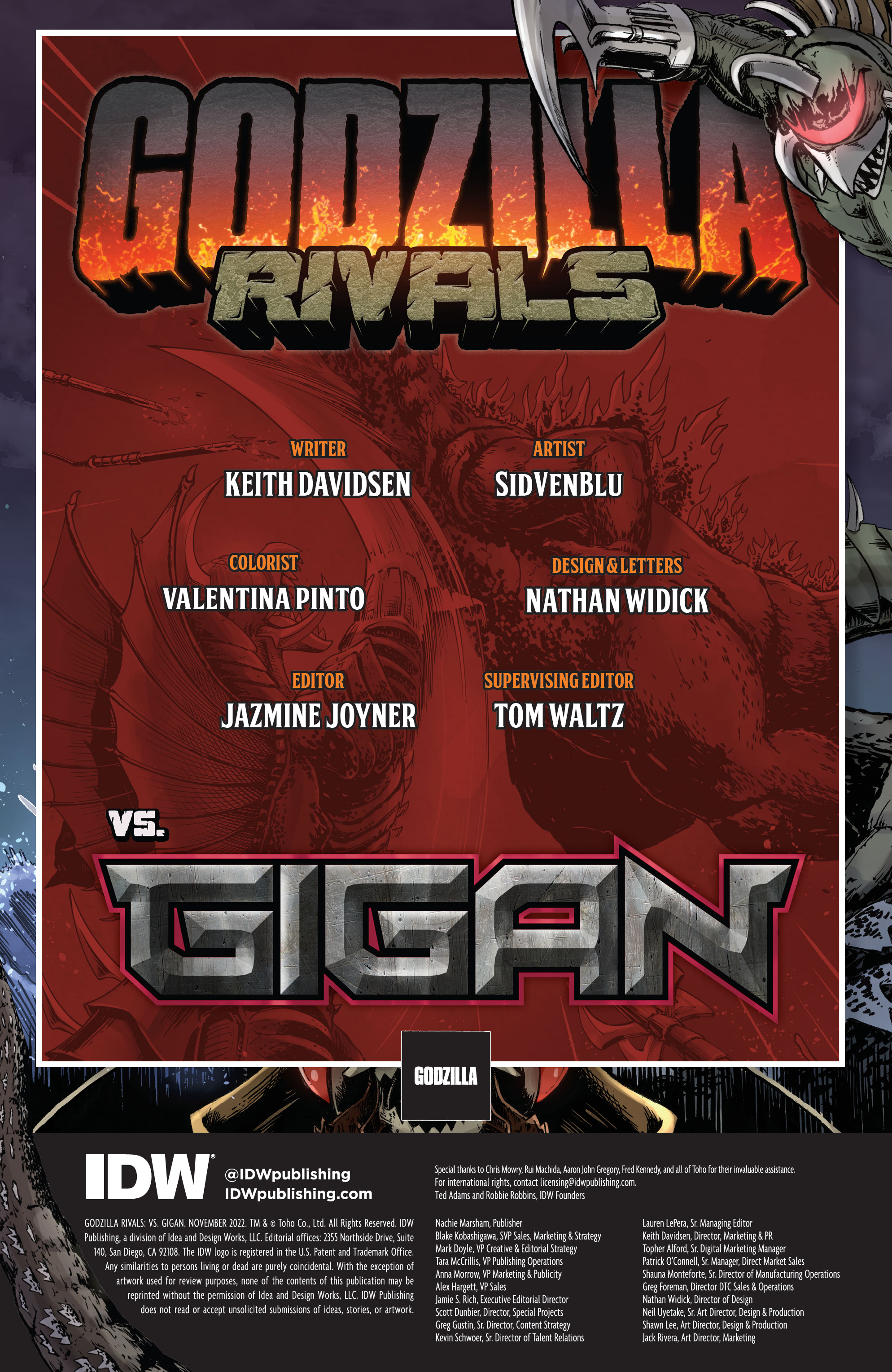 Godzilla Rivals vs. Gigan (2022-): Chapter 1 - Page 2