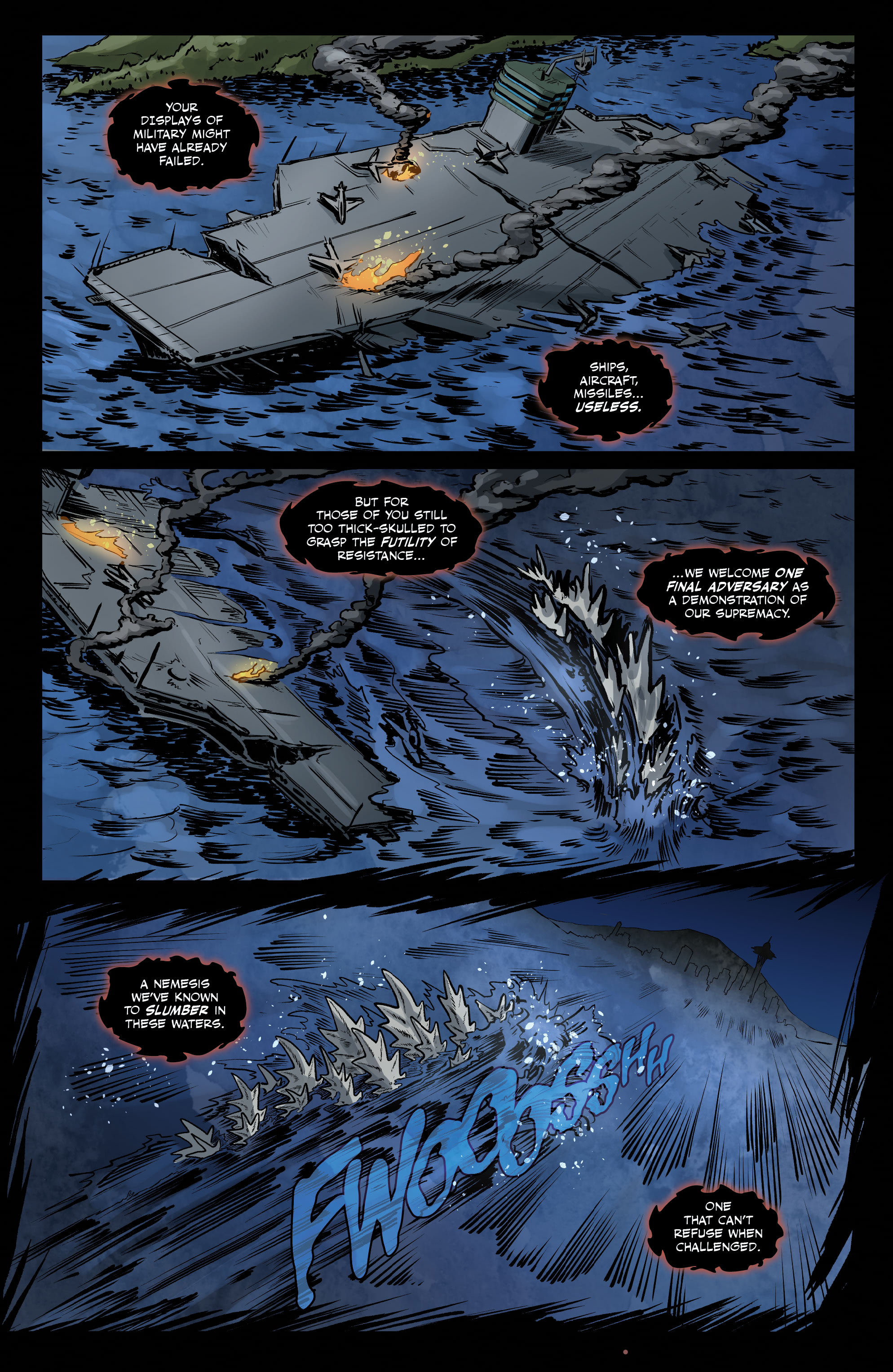 Godzilla Rivals vs. Gigan (2022-) issue 1 - Page 7