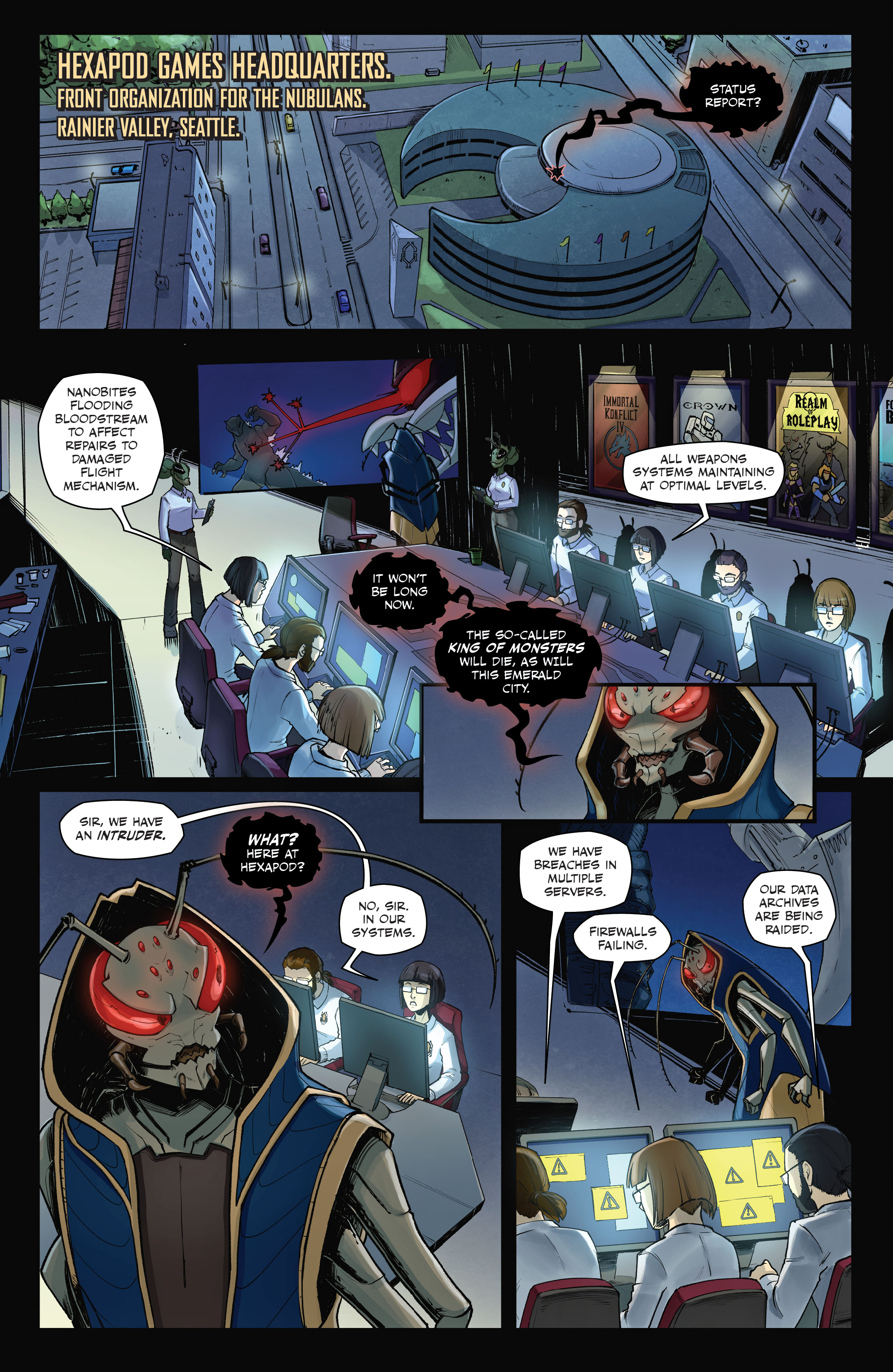 Godzilla Rivals vs. Gigan (2022-) issue 1 - Page 23