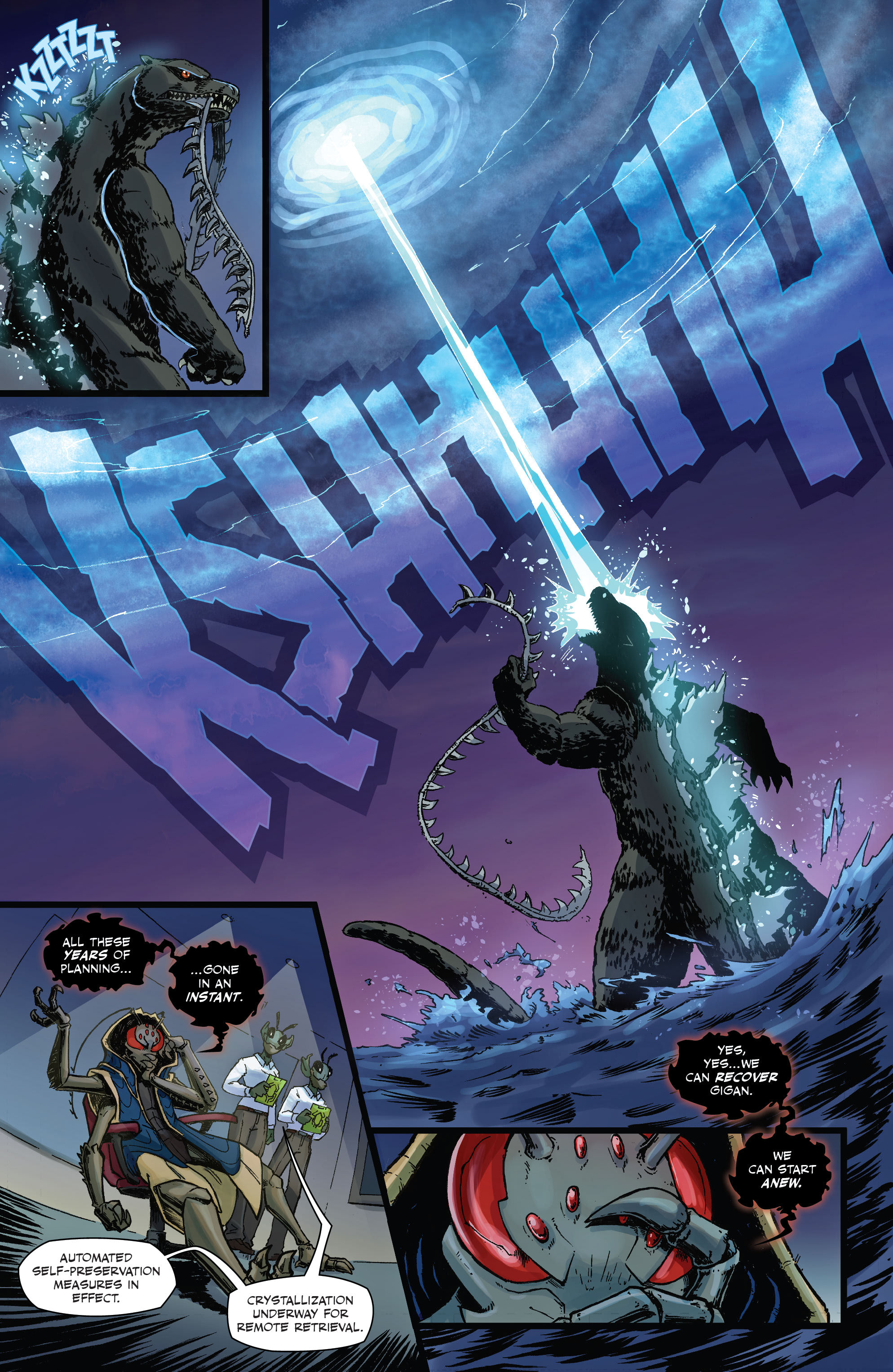 Godzilla Rivals vs. Gigan (2022-) issue 1 - Page 35