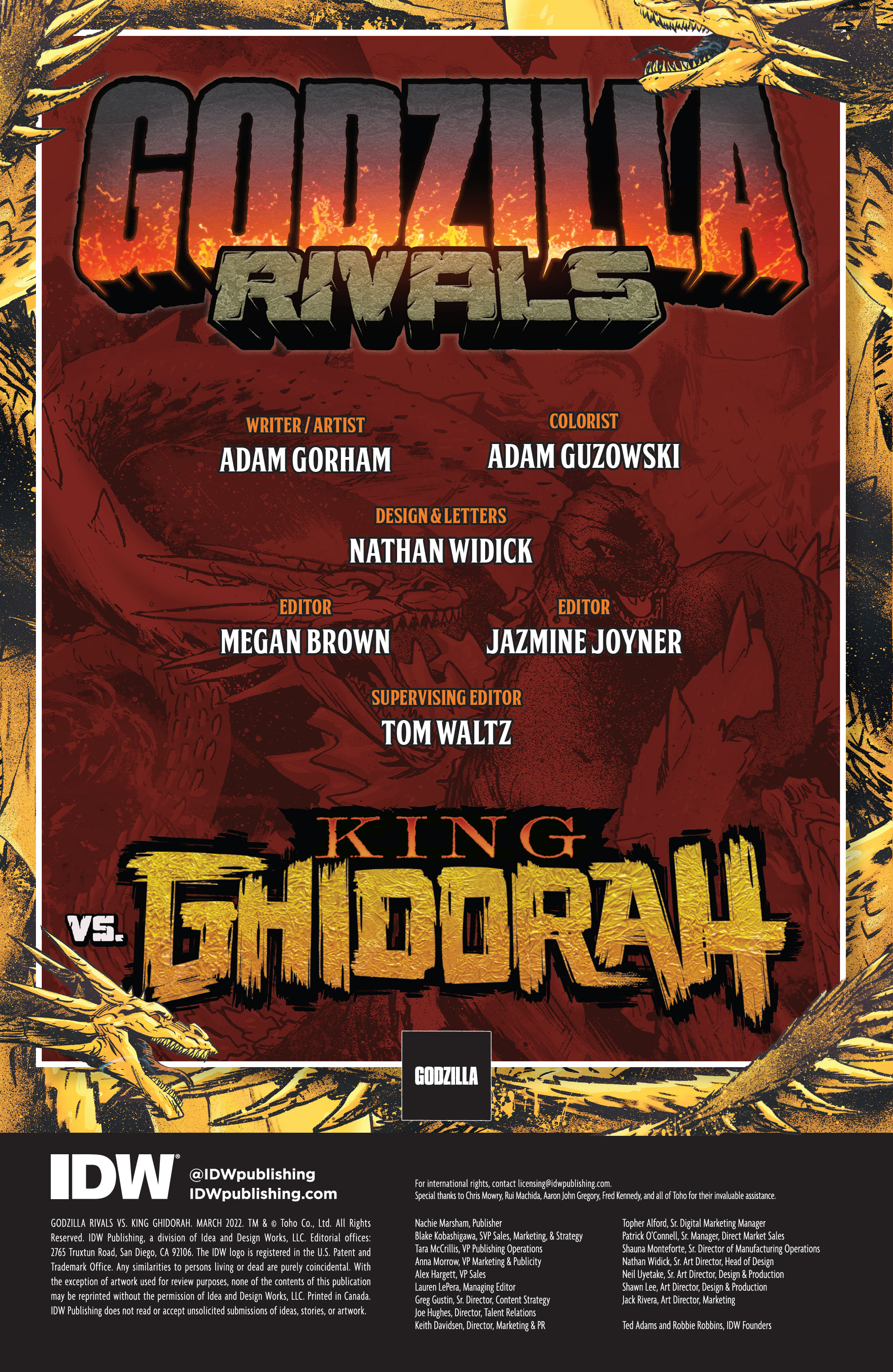 Godzilla Rivals Vs. King Ghidorah (2022-): Chapter 1 - Page 2