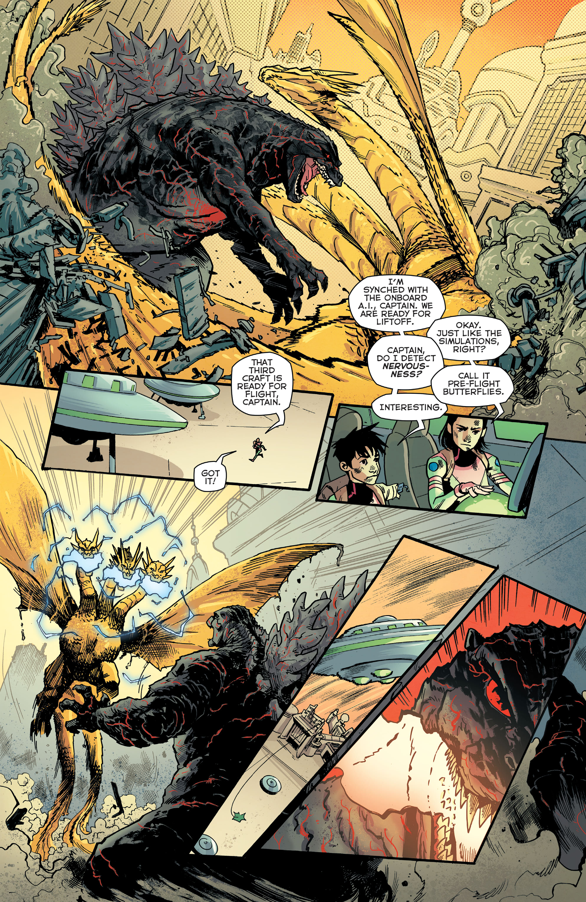 Godzilla Rivals Vs. King Ghidorah (2022-) issue 1 - Page 36