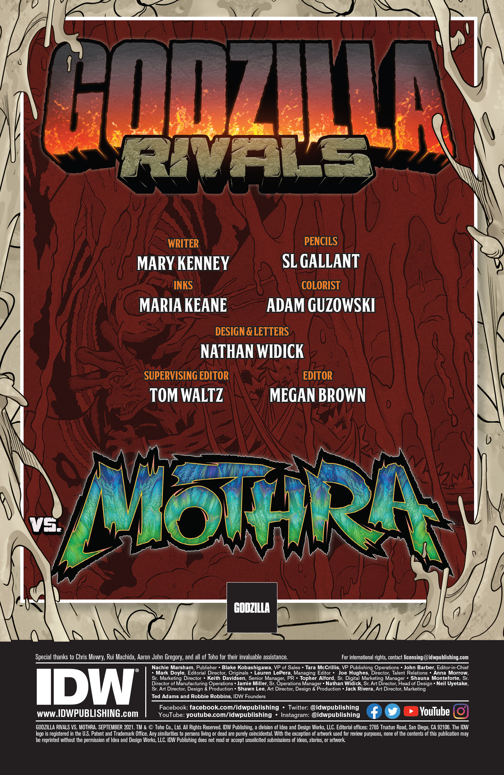 Godzilla Rivals: Vs. Mothra (2021): Chapter 1 - Page 2