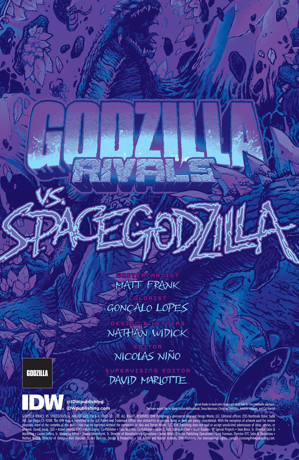 Godzilla Rivals vs. Spacegodzilla (2023-): Chapter 1 - Page 2