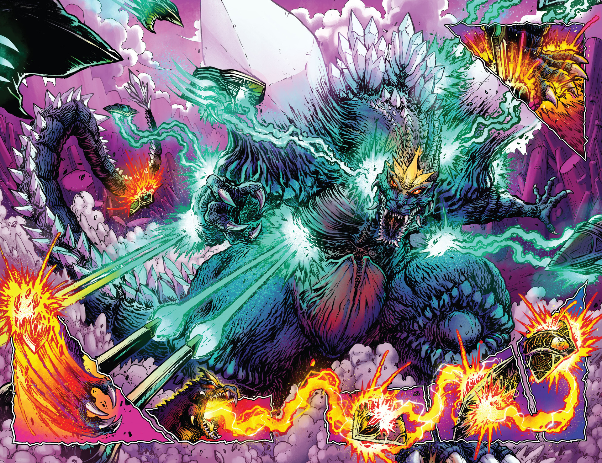 Godzilla Rivals vs. Spacegodzilla (2023-) issue 1 - Page 18