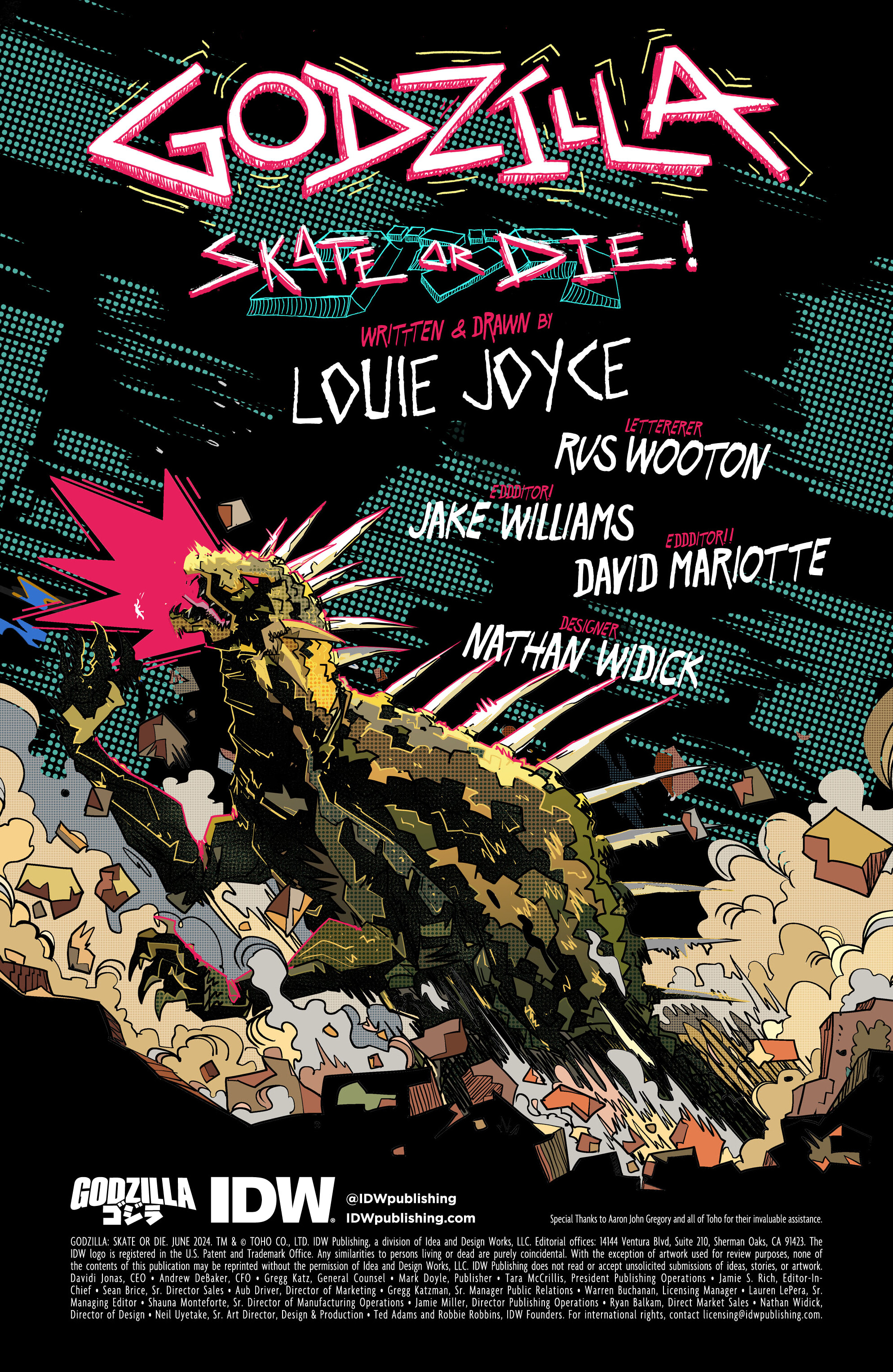 Godzilla: Skate or Die (2024-) issue 1 - Page 2