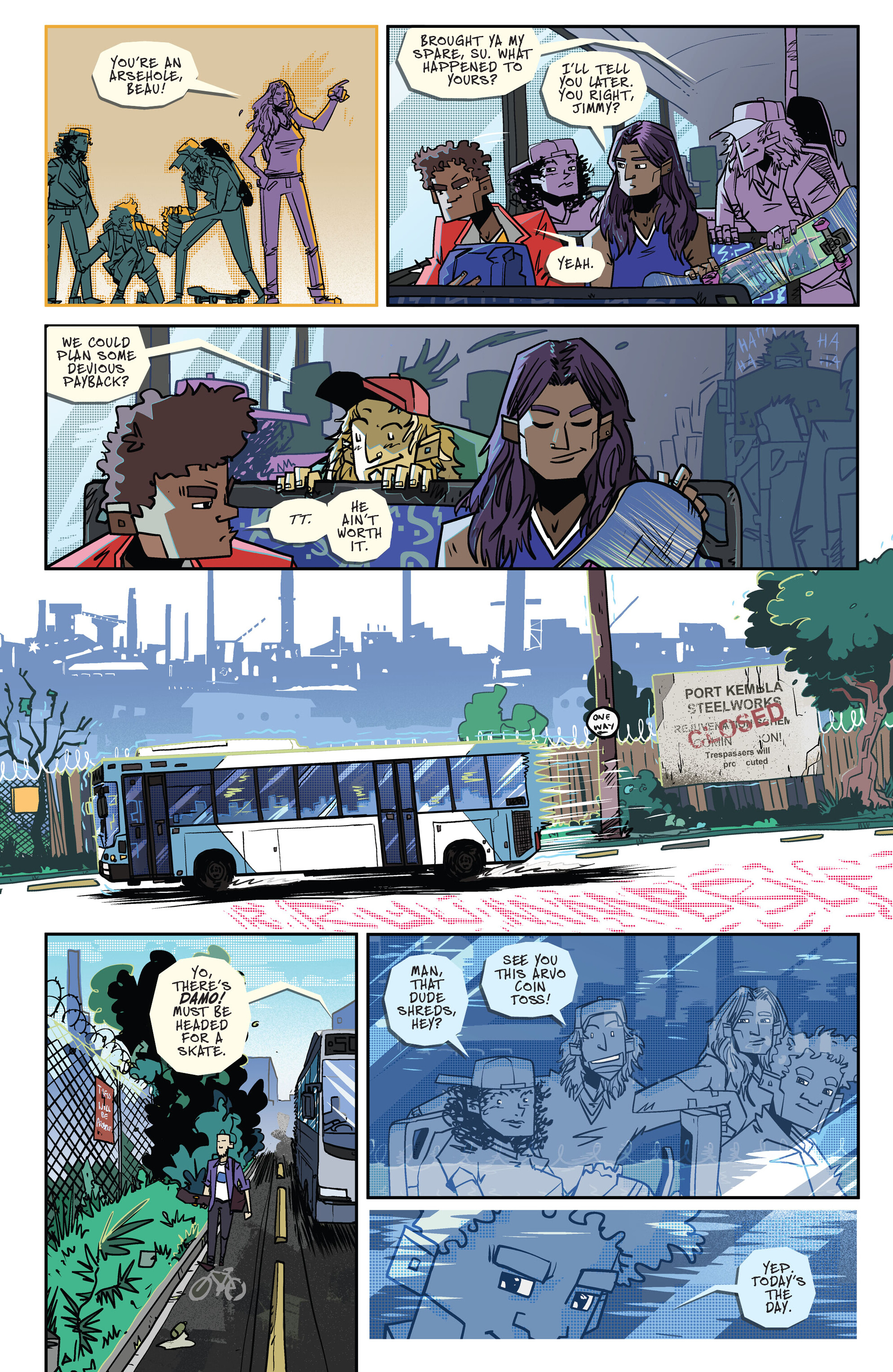 Godzilla: Skate or Die (2024-) issue 1 - Page 11