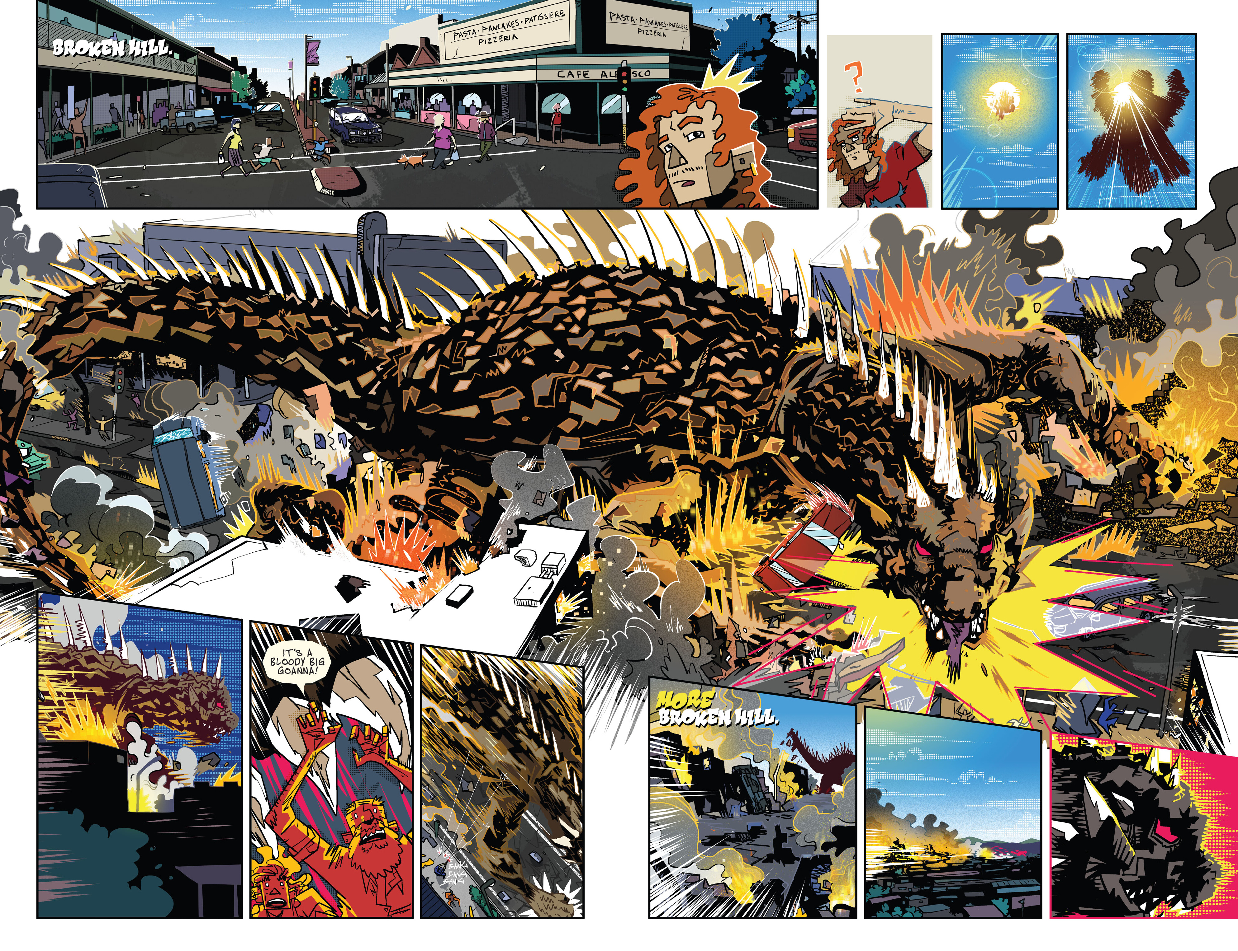 Godzilla: Skate or Die (2024-) issue 1 - Page 12