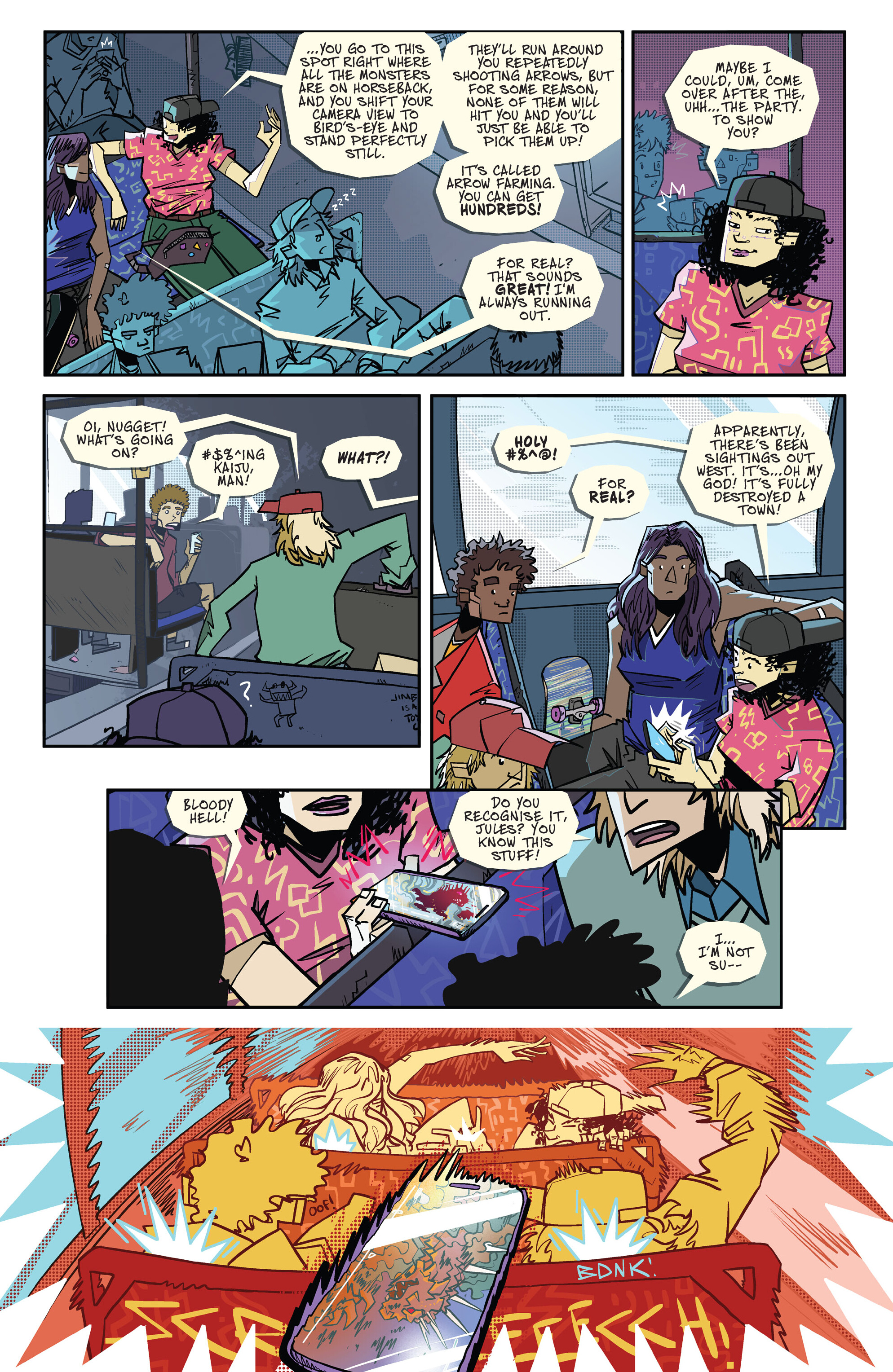 Godzilla: Skate or Die (2024-) issue 1 - Page 15