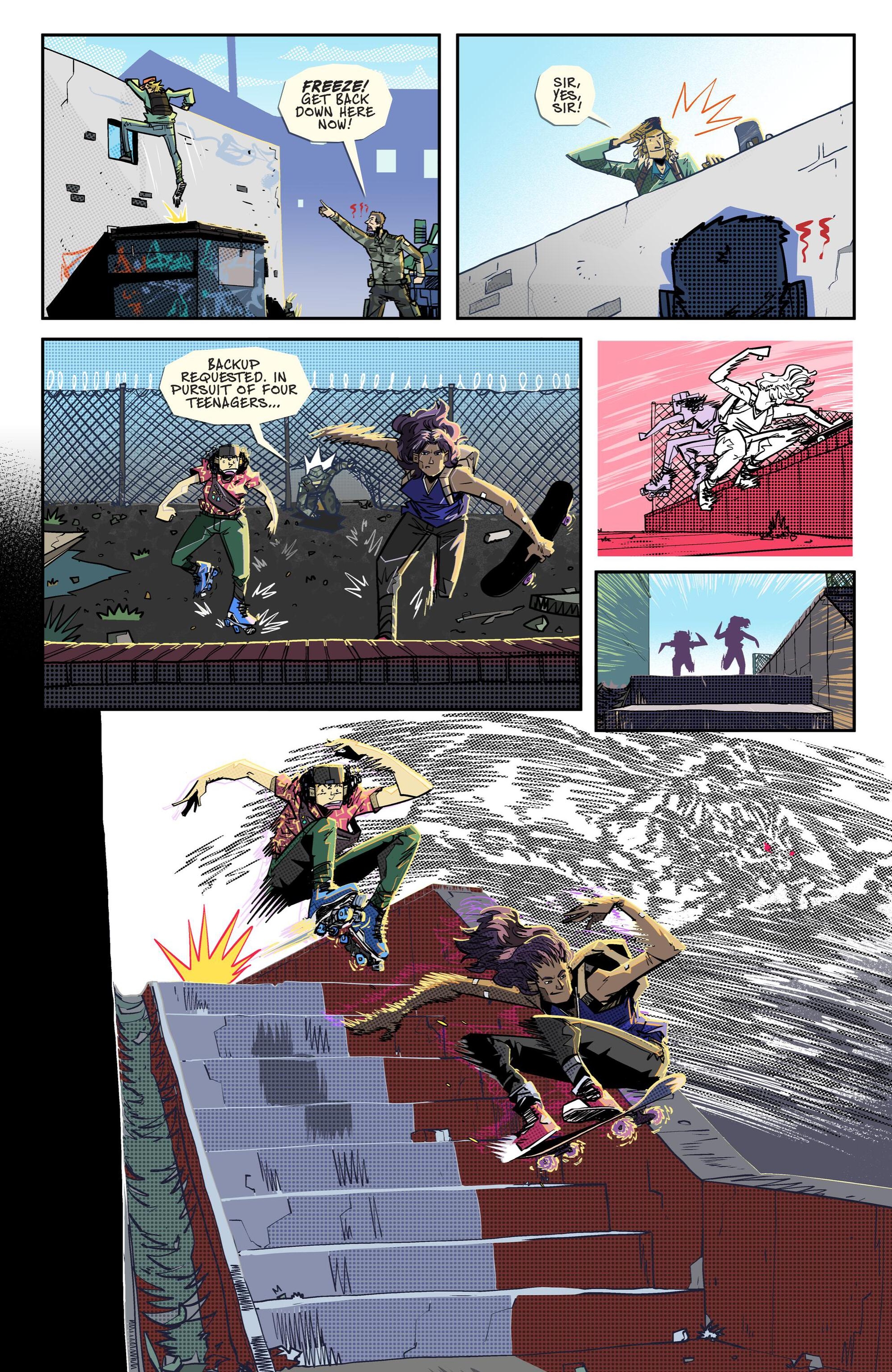 Godzilla: Skate or Die (2024-) issue 2 - Page 17