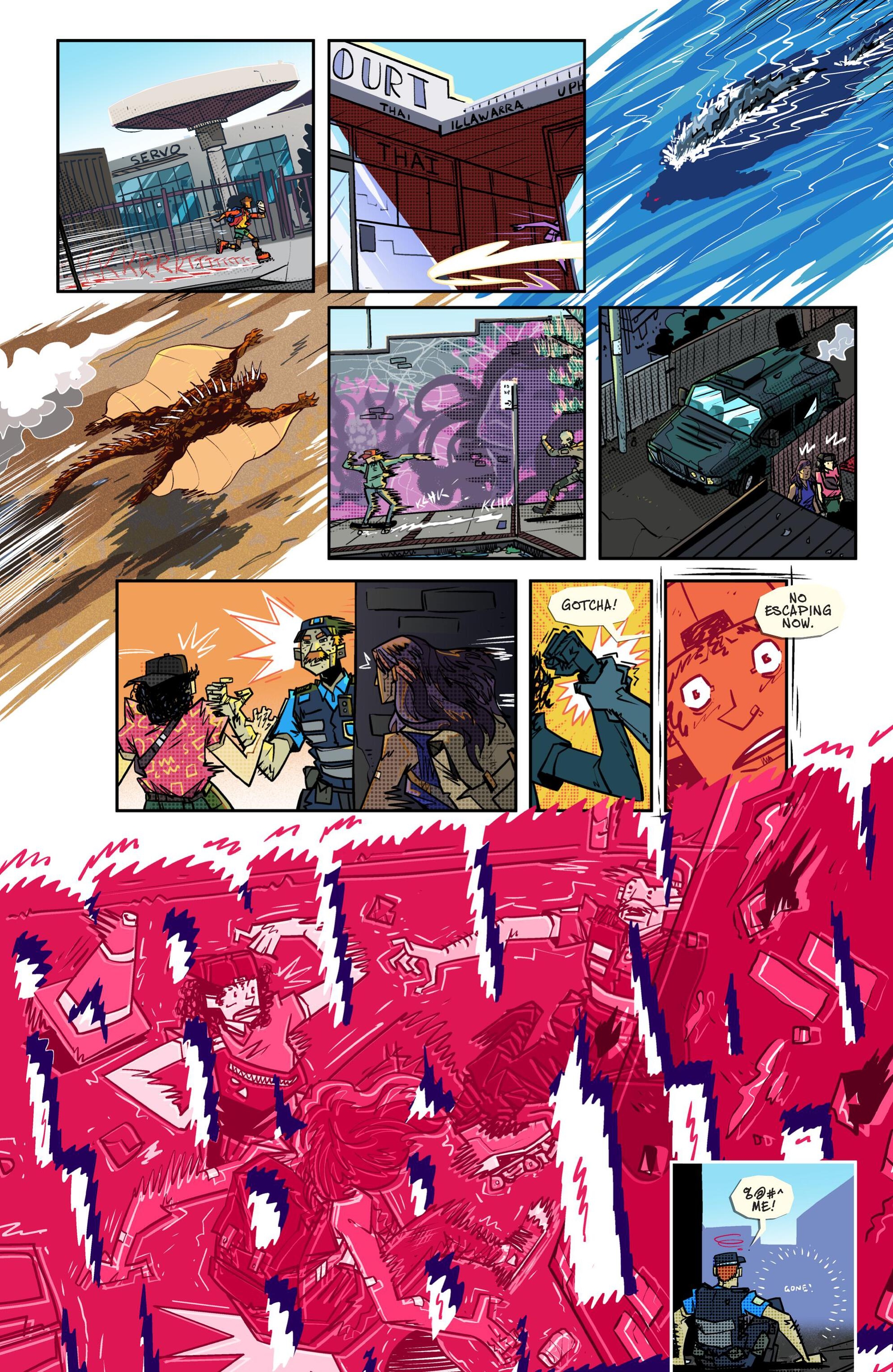 Godzilla: Skate or Die (2024-) issue 2 - Page 19