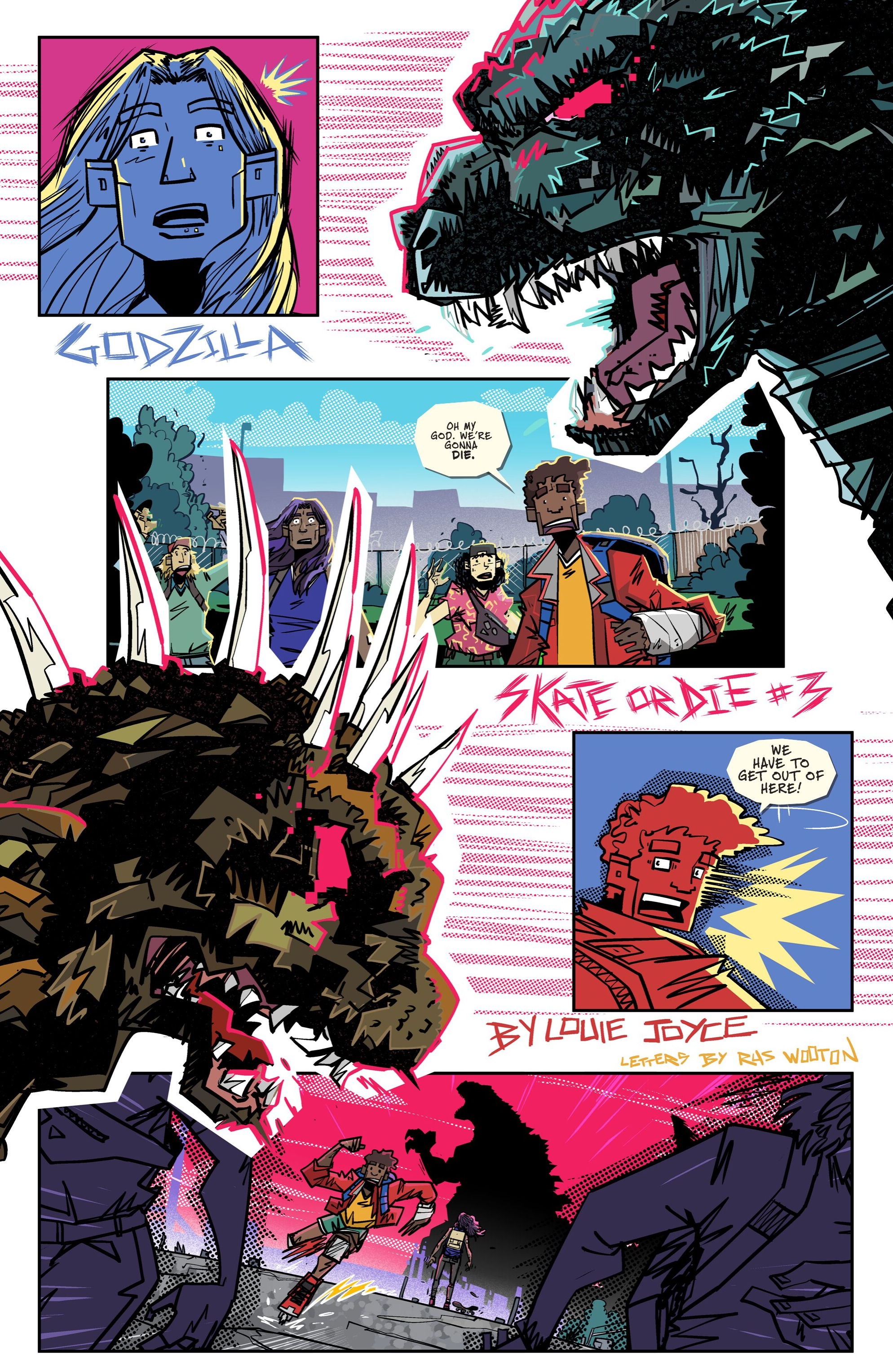 Godzilla: Skate or Die (2024-) issue 3 - Page 6